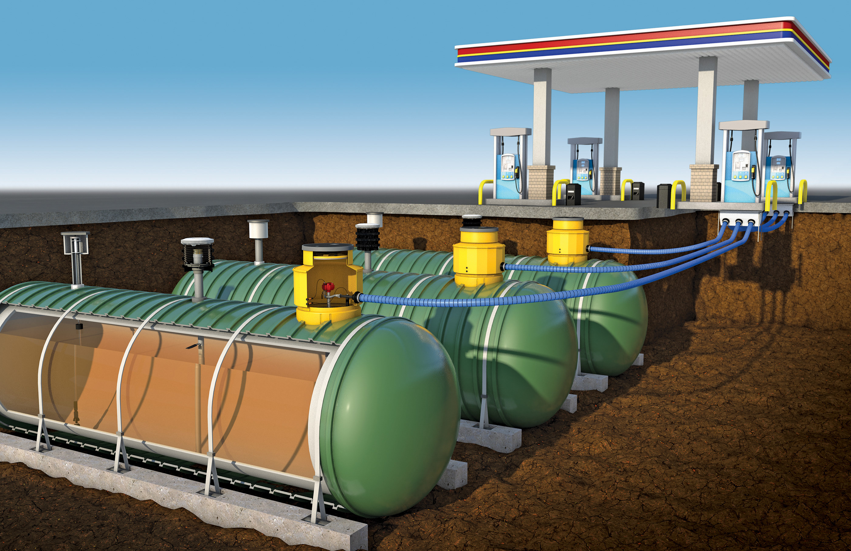 Емкость для гсм. Подземные резервуары АЗС. Подземный резервуар для нефтепродуктов. Резервуар для хранения топлива. Резервуары для хранения топлива на АЗС.