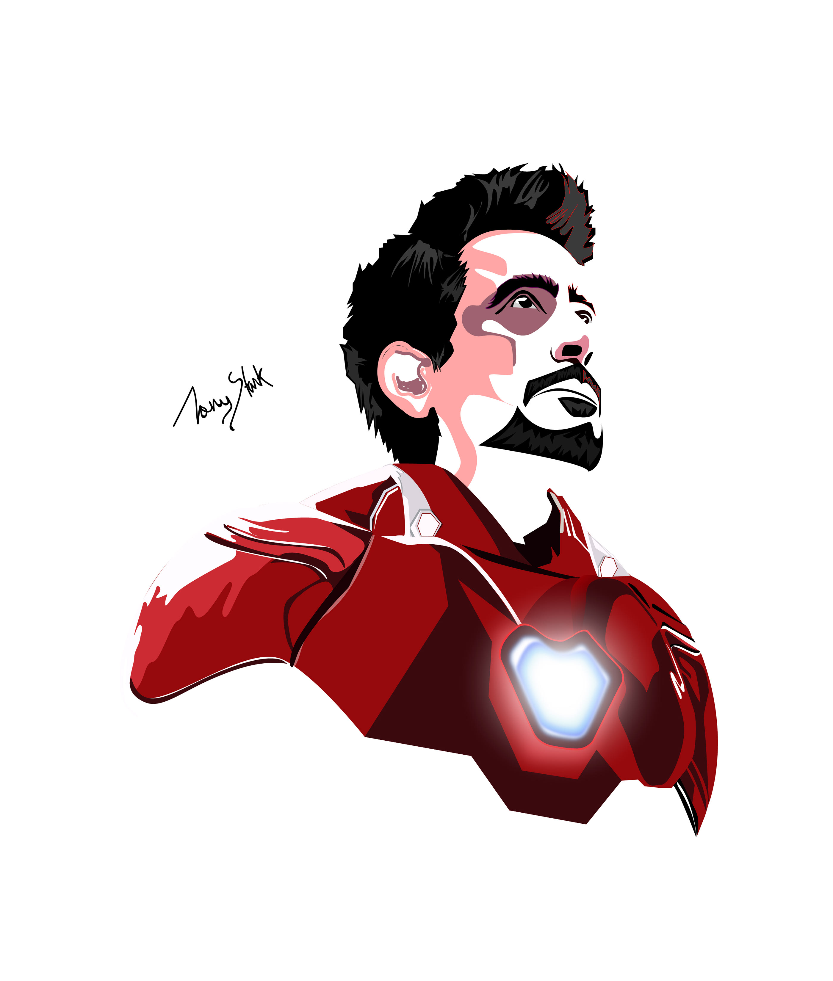 Iron Man, Tony Stark on Behance