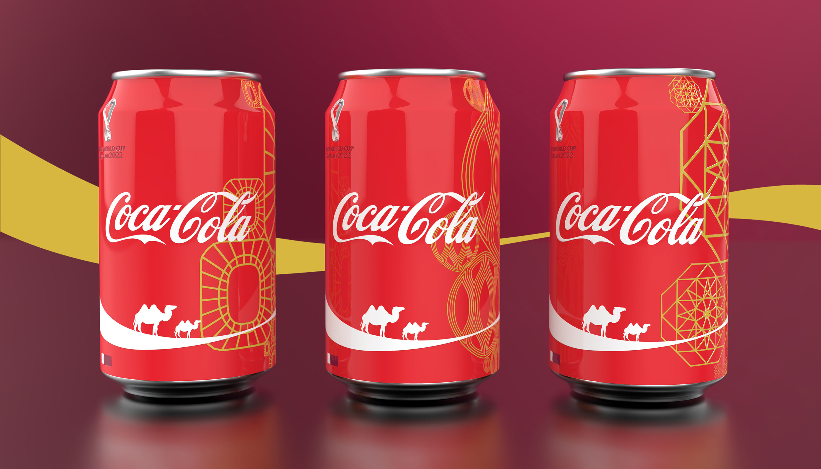 Coca-Cola Packaging | Qatar Fifa World Cup 2022 on Behance