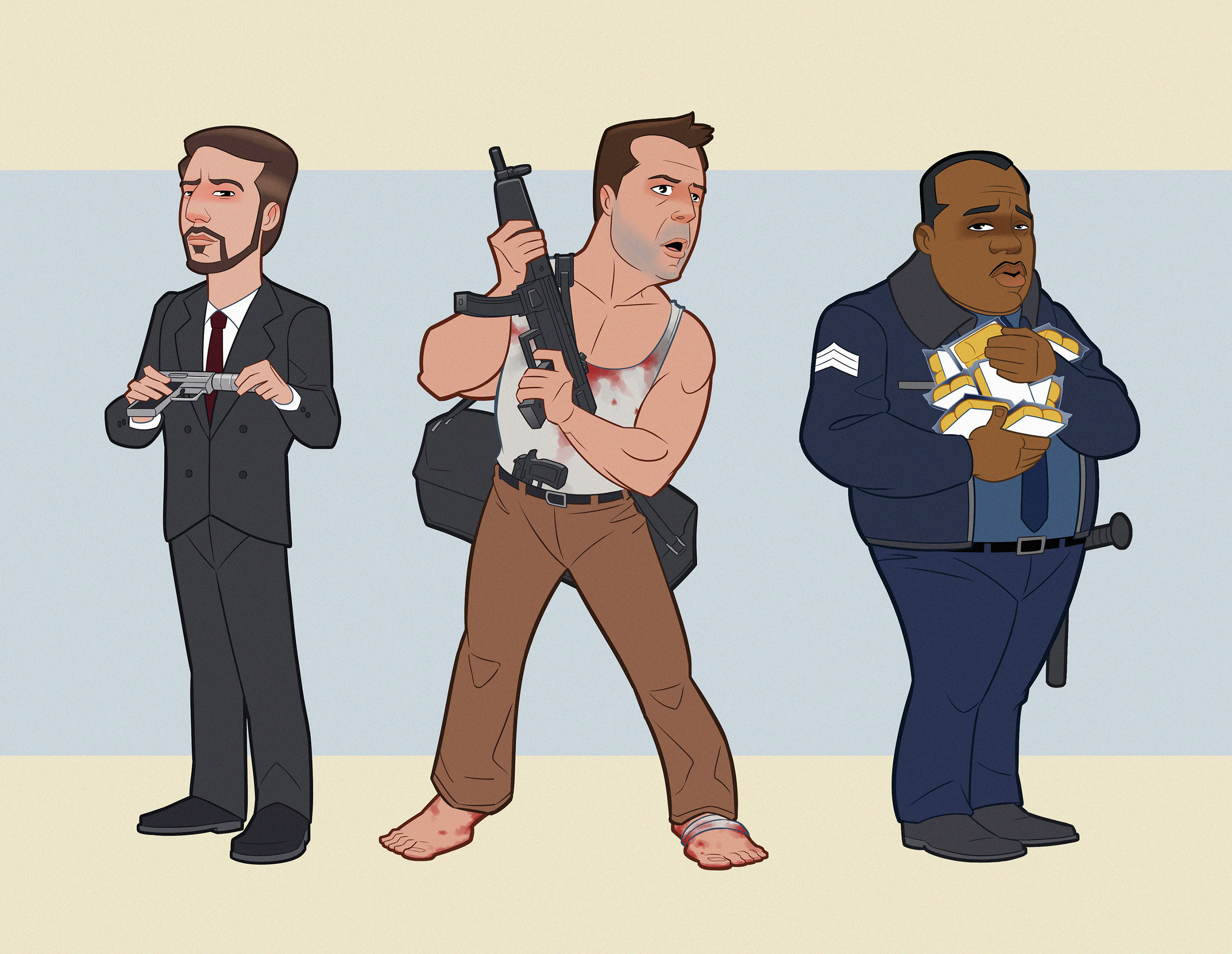 Die Hard: The Animated Series on Behance