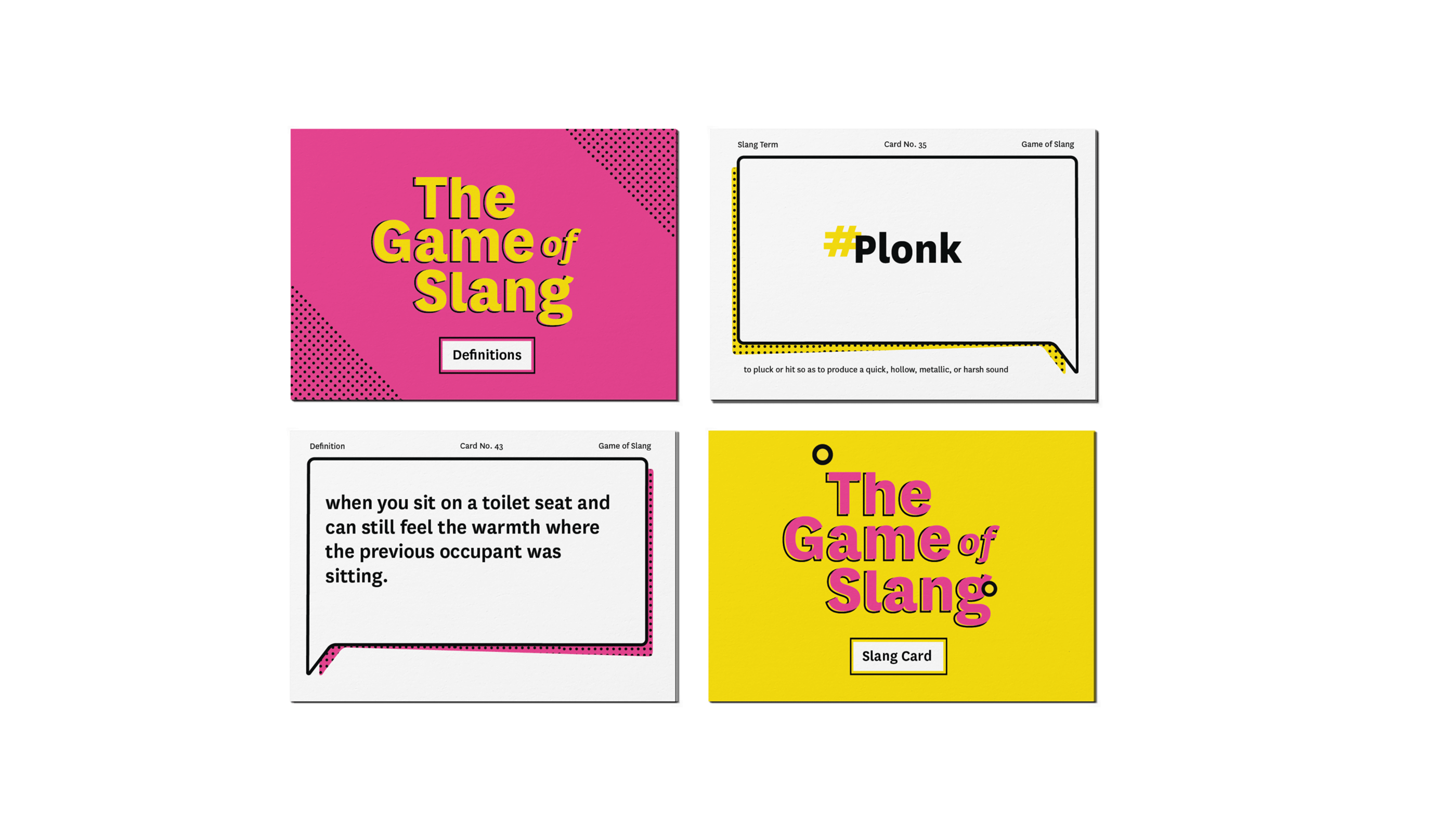 The Game of Slang on Behance