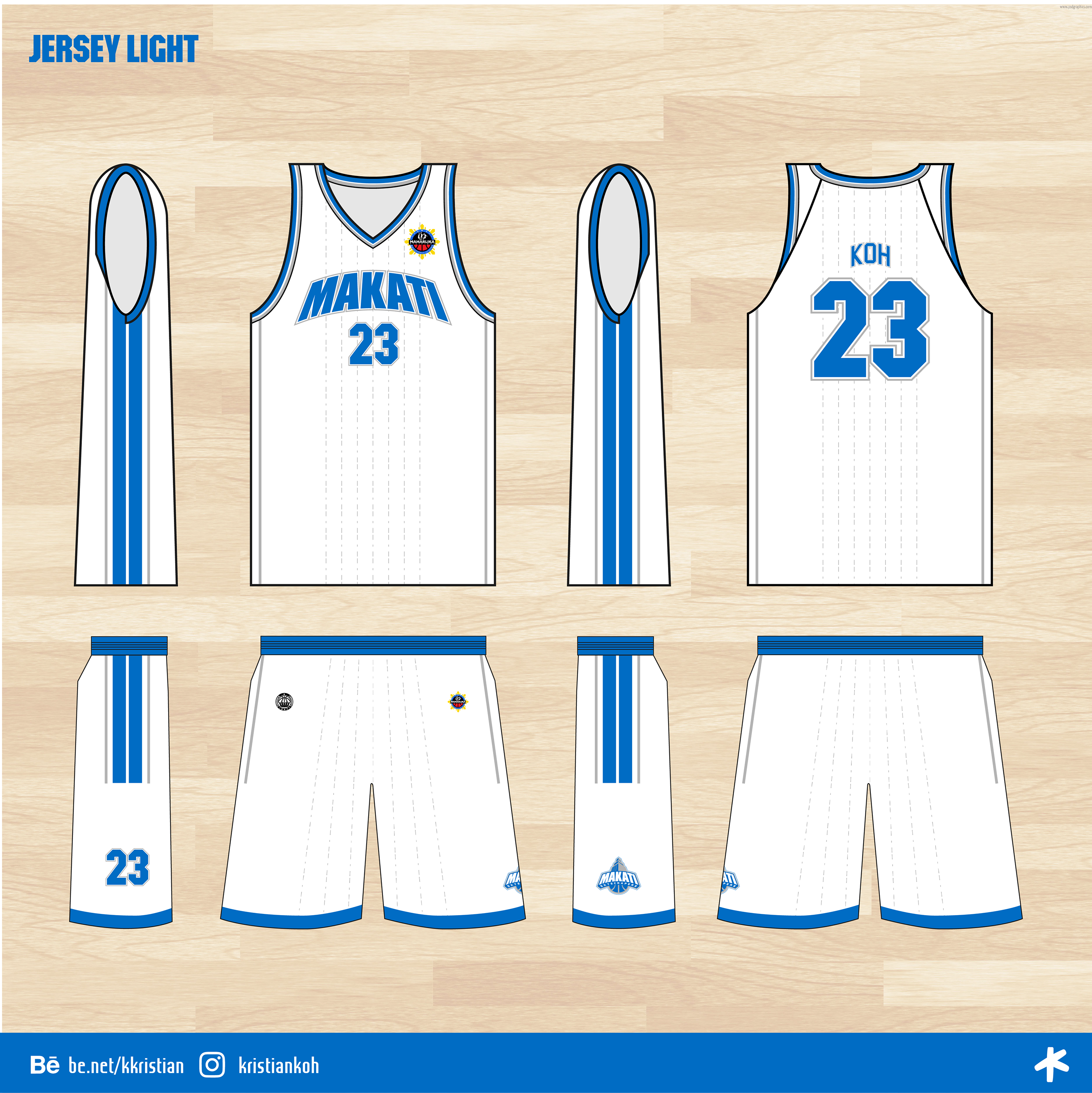 mpbl basketball jersey design