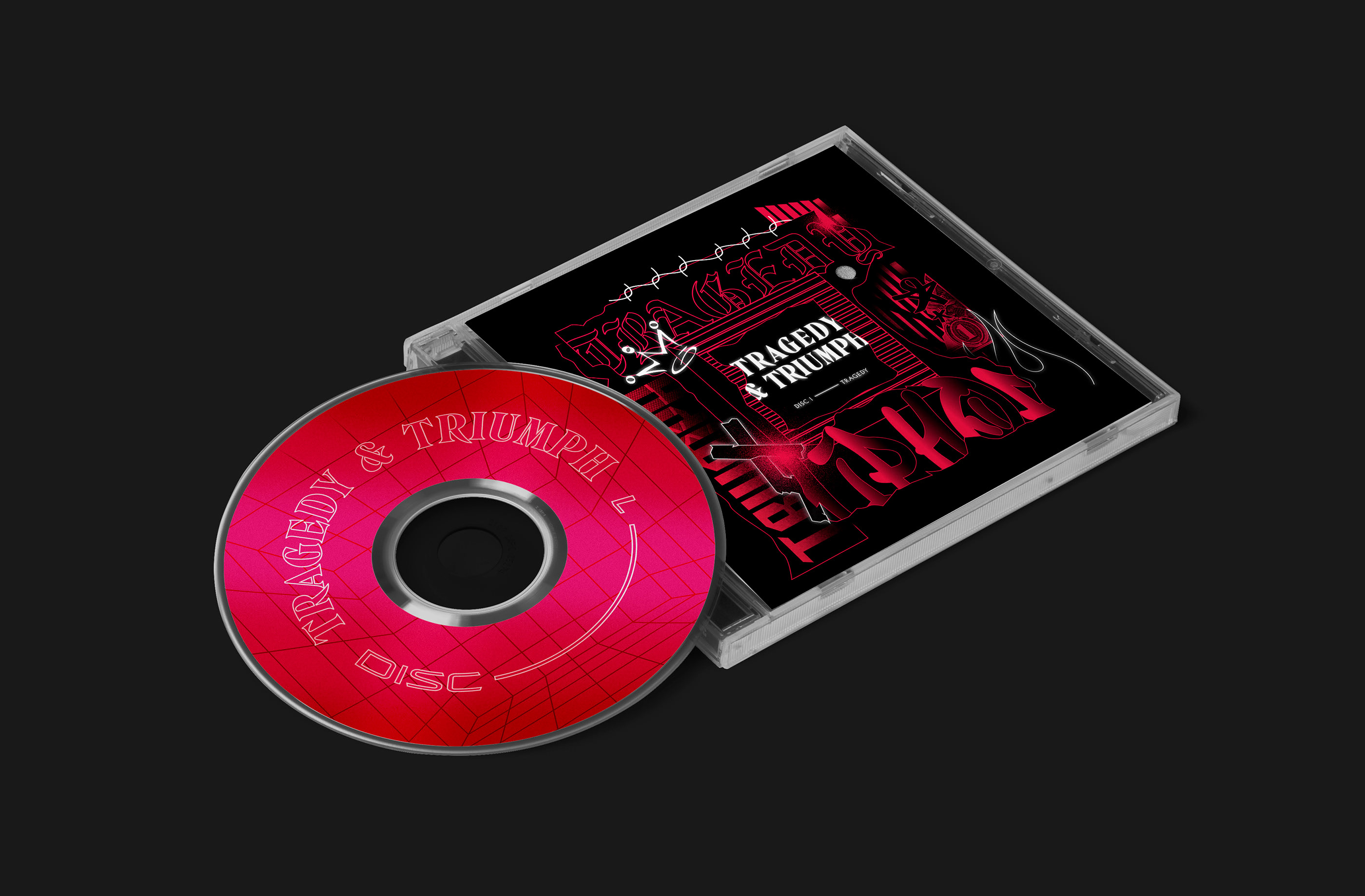 Tragedy & Triumph – 2 Part Mixtape Deluxe Packaging on Behance