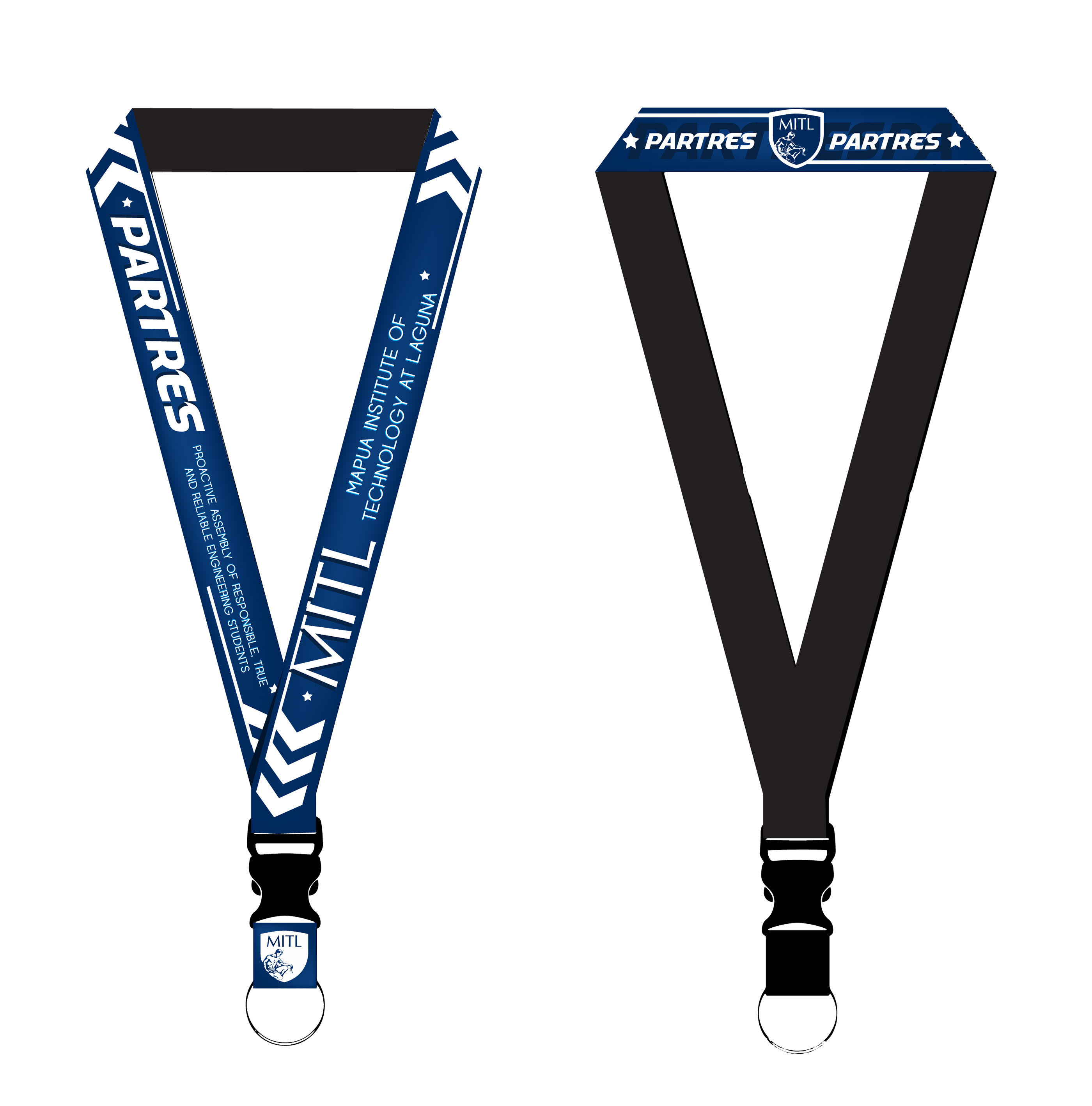 ID Lanyard lay out for PARTRES Malayan group organization. | Behance