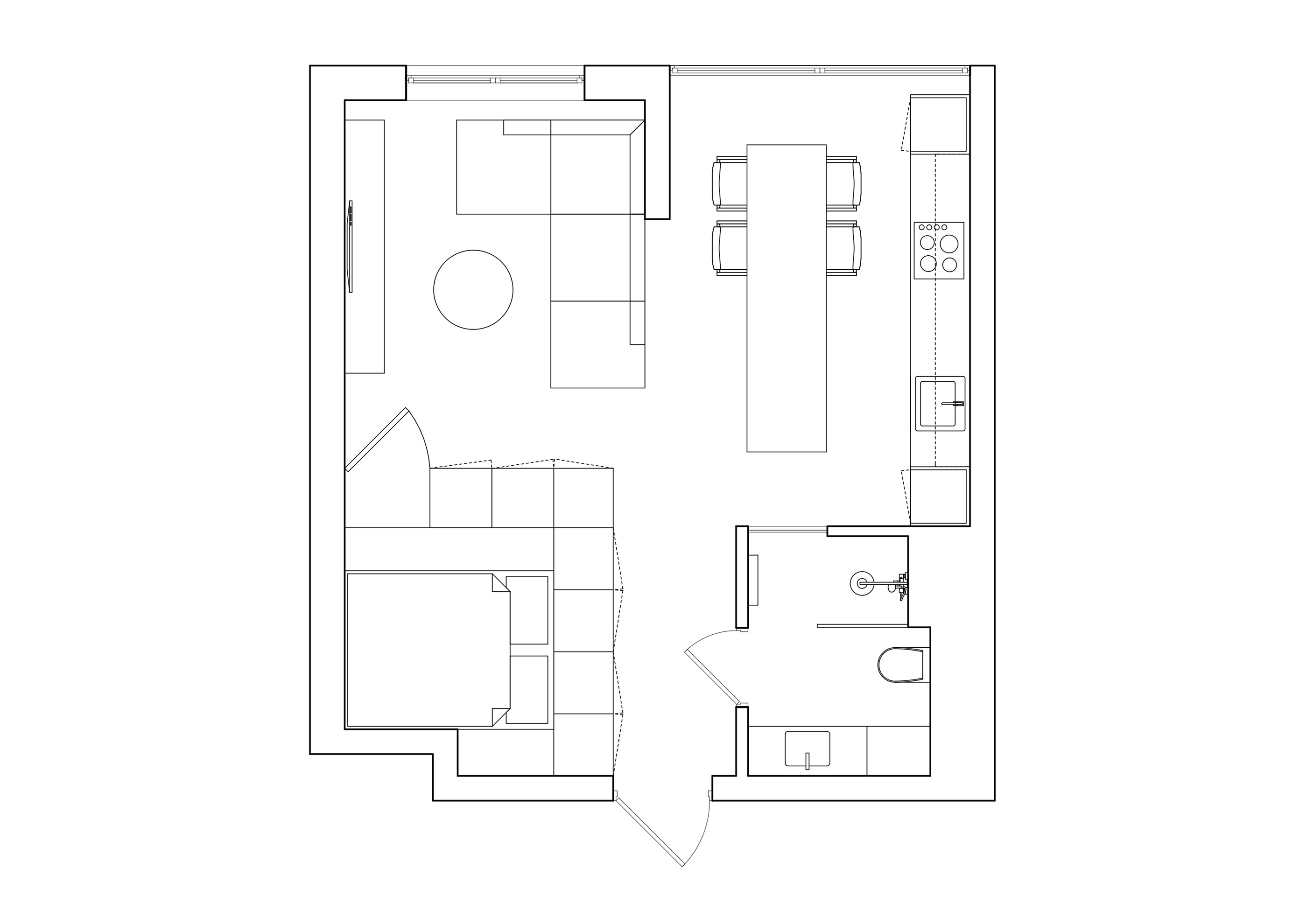 Tiny Apartment on Behance
