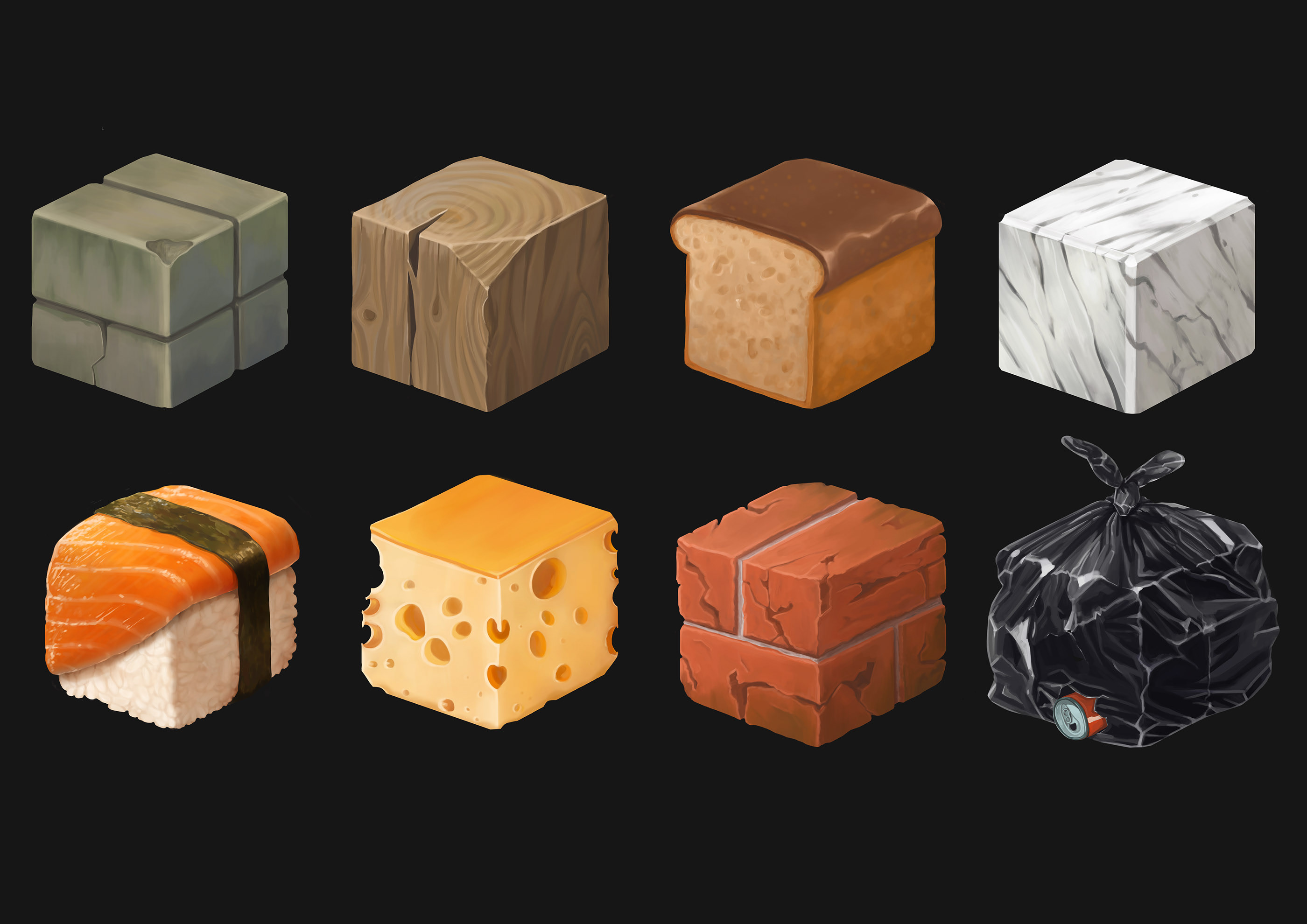 Виды кубов. Текстурные кубики. Куб. Текстурированные кубики. Материалы куб.