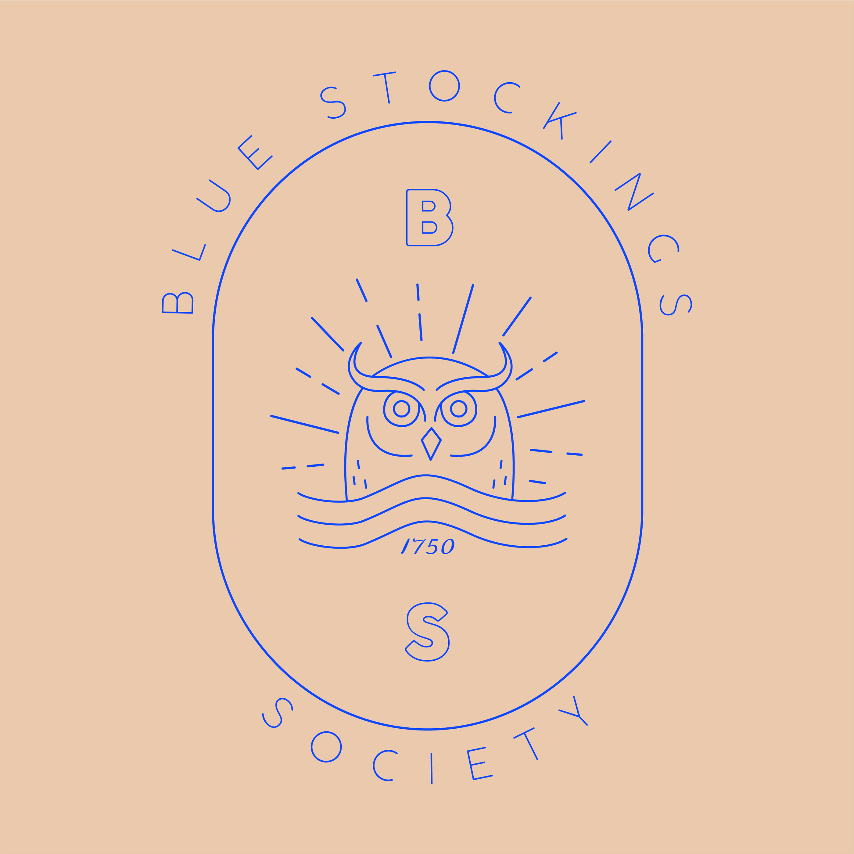 Logo Design | Blue Stockings Society on Behance