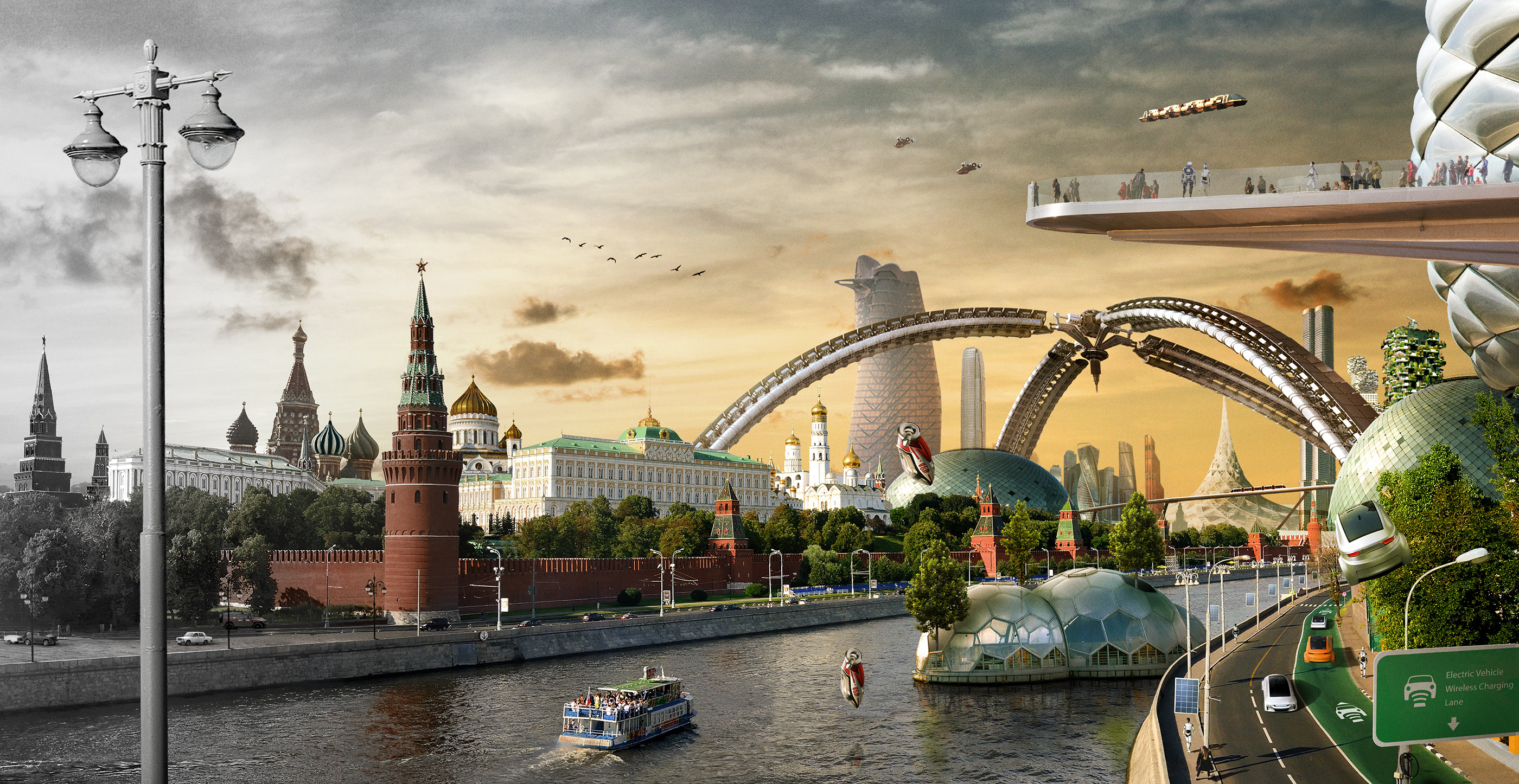 Трехсот лет более красивейший. Москва 2050. Москва будущего. Москва в будущем. Москва город будущего.