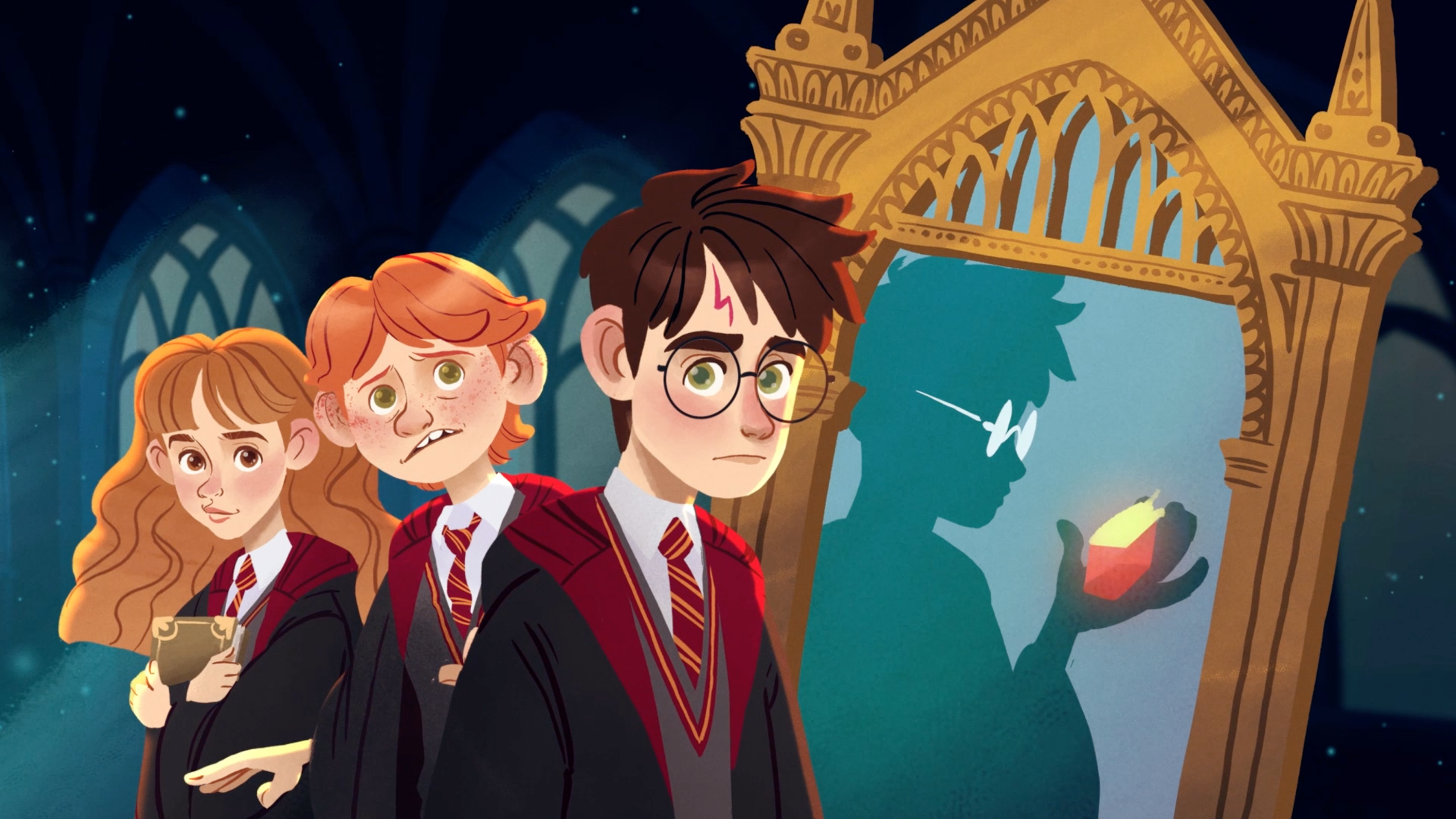 harry potter animation j. k. rowling motion graphic gif After effect ILLUST...