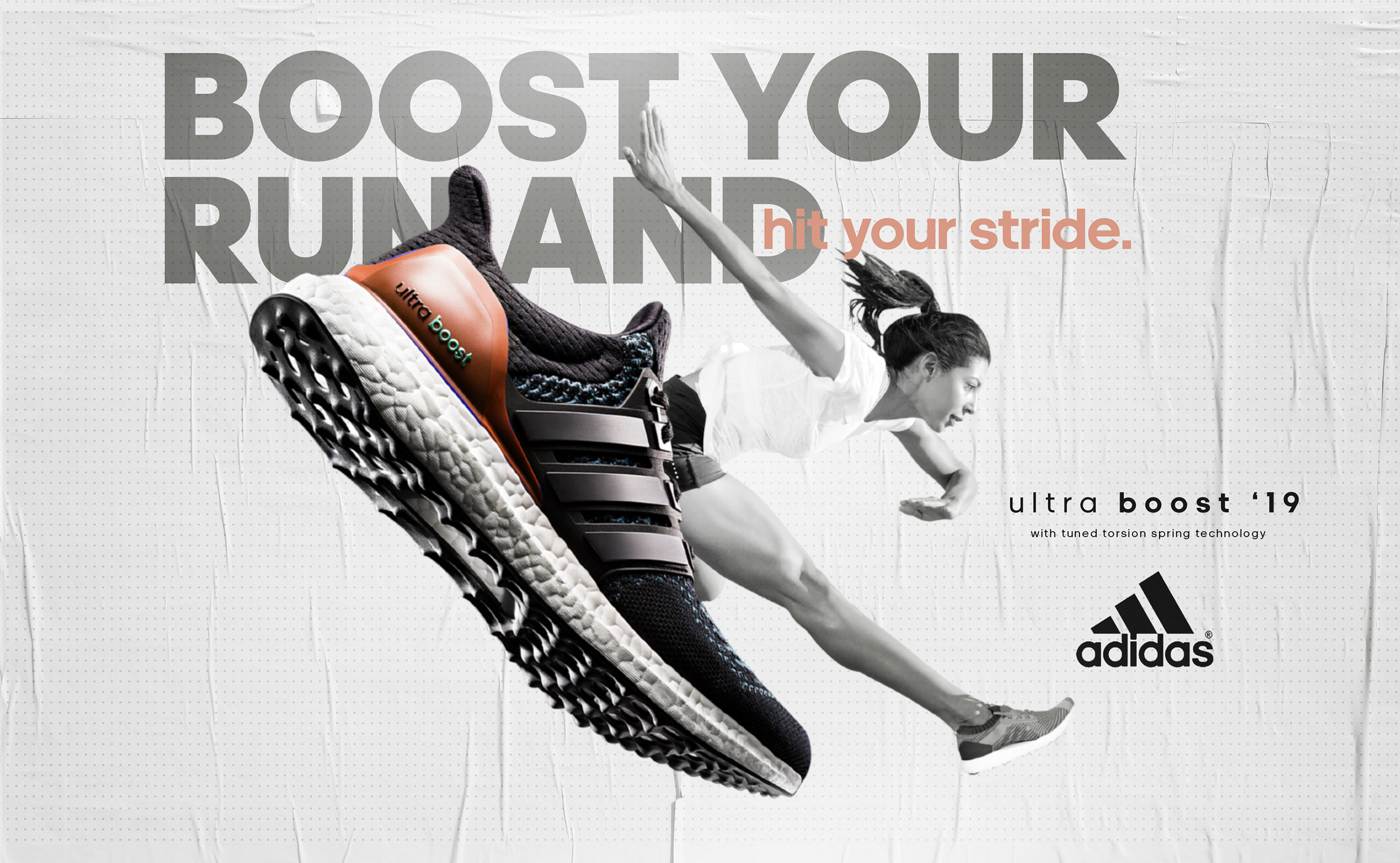 Dispersión Felicidades saludo Adidas Ultra 19' boost - Product Campaign on Behance