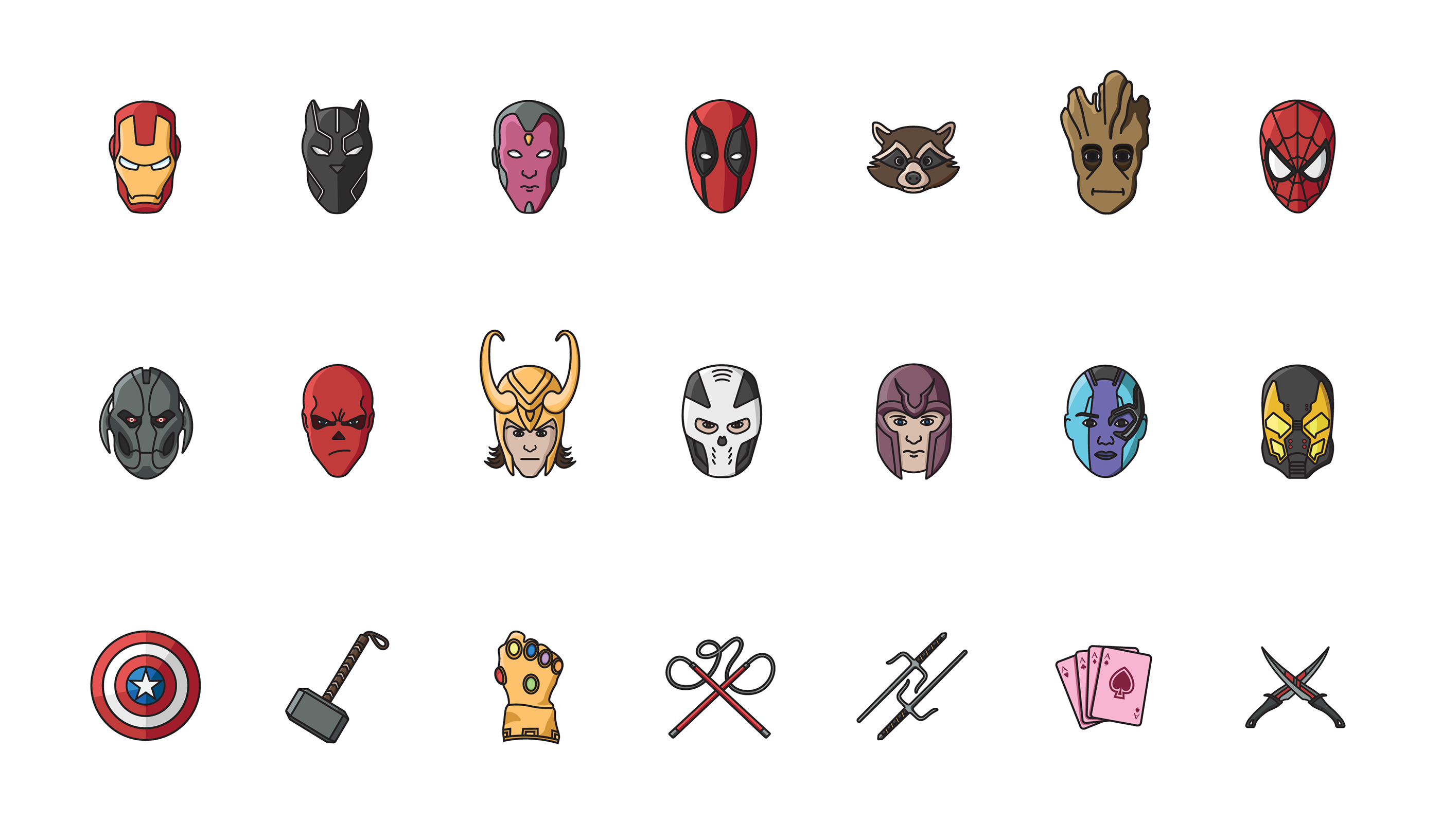 Marvel Emoji Set on Behance