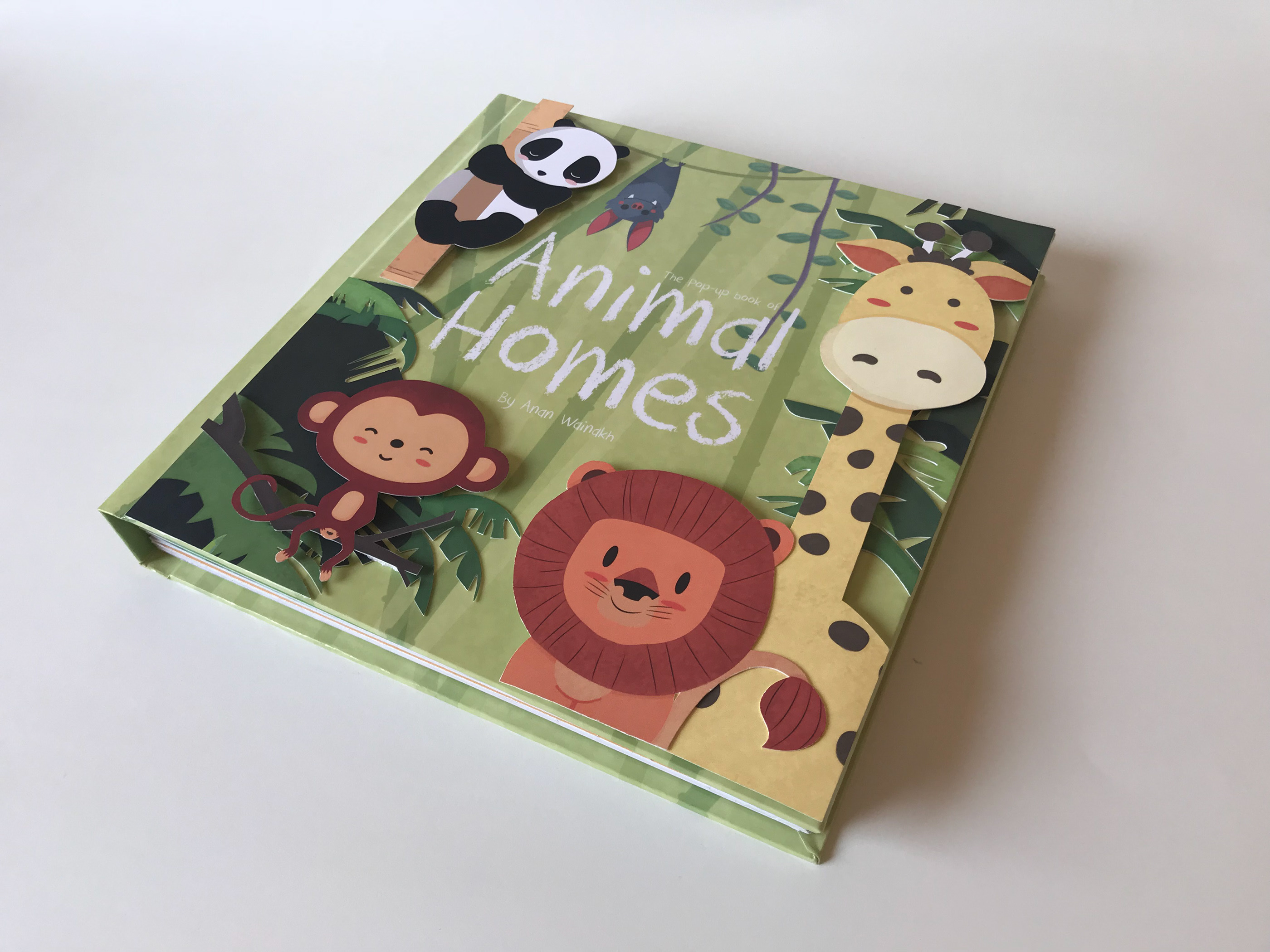 The Pop-up Book of Animals Homes on Behance