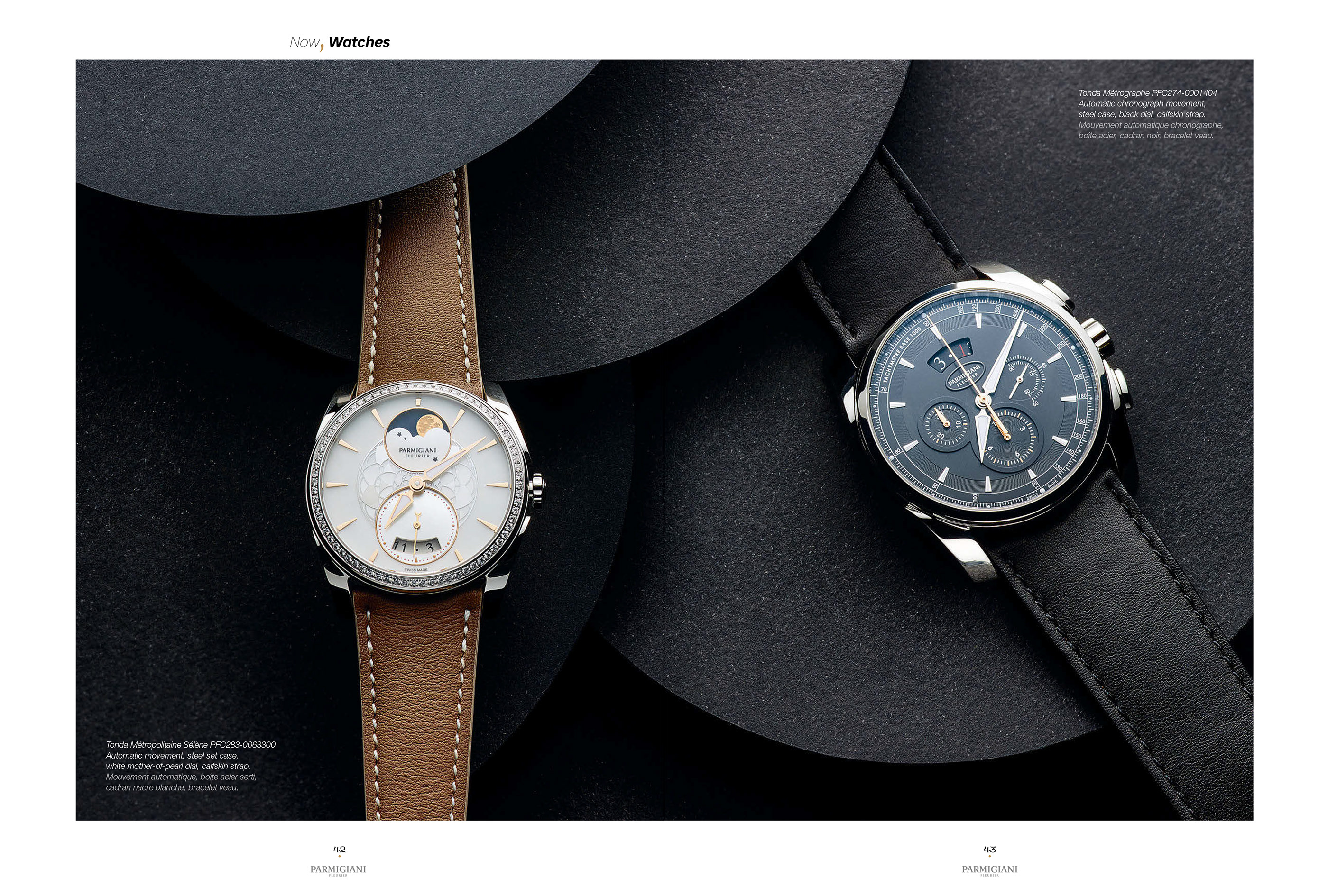 Set design & paper art for watch brand Parmigiani Fleurier