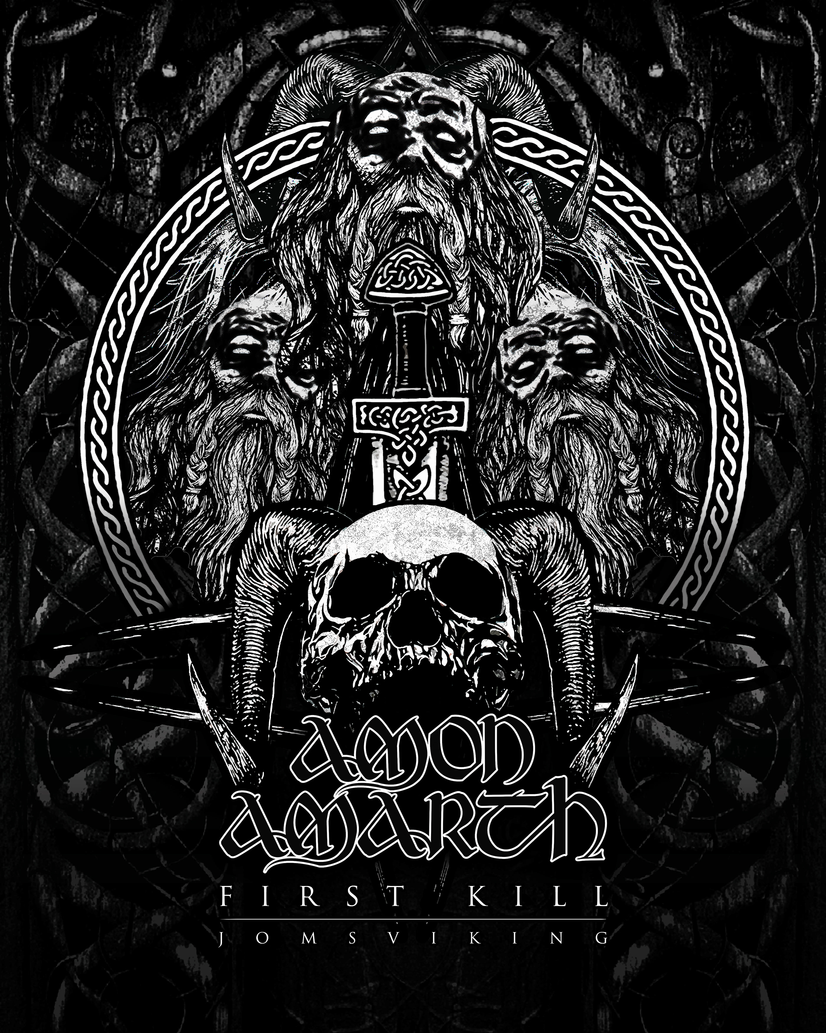 artwork amonamarth Melodic death metal deathart writhe creations Competitio...