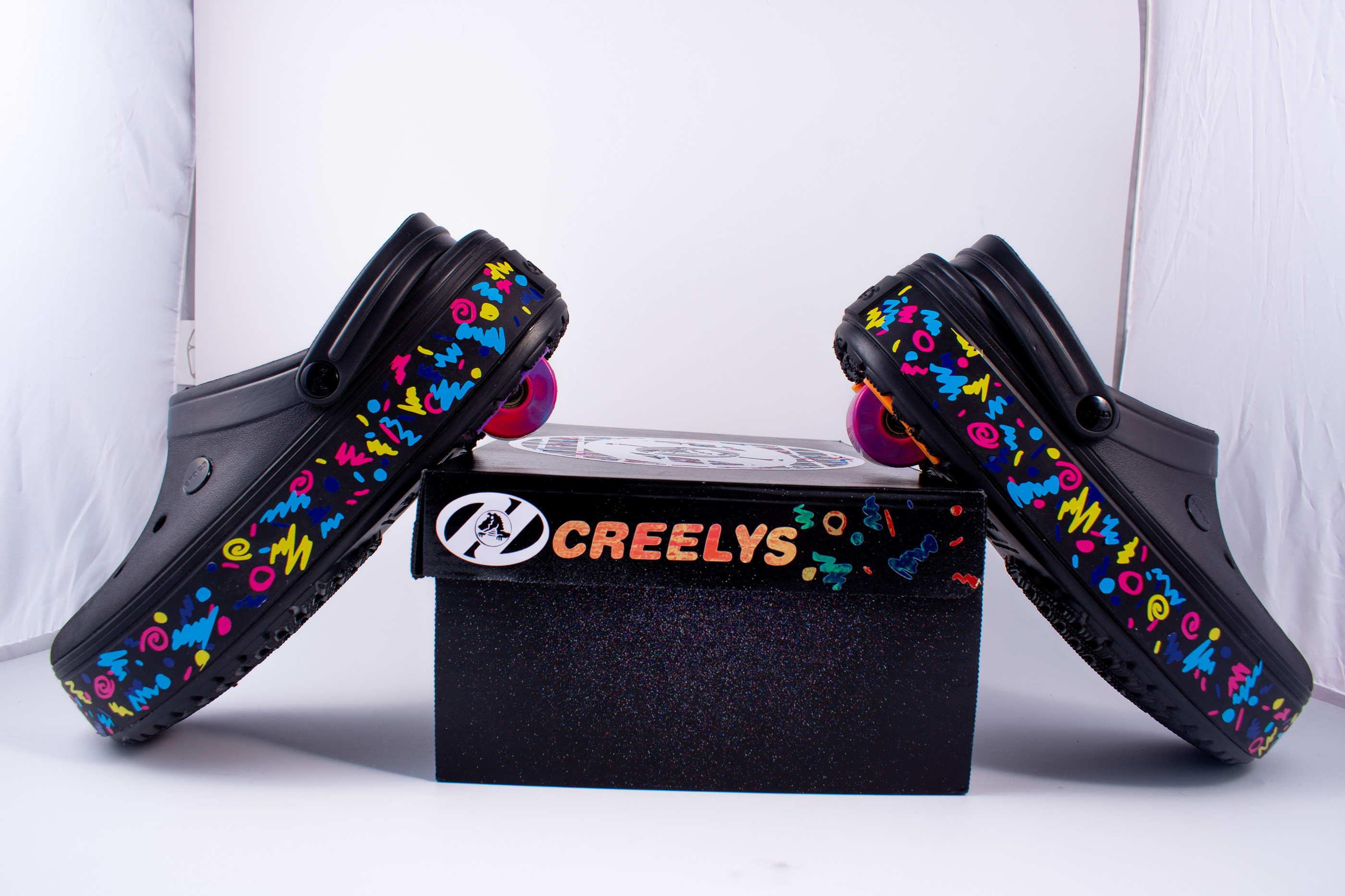 crocs and heelys
