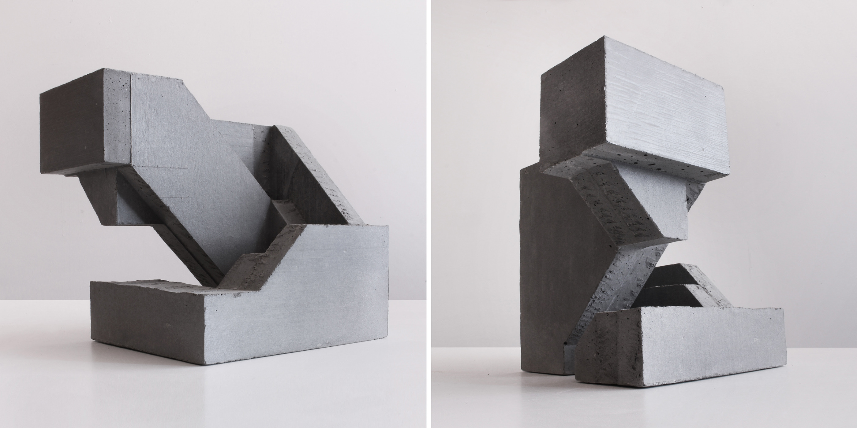 Геометрия в скульптуре. David Umemoto. Fiber Concrete Sculpture. Vi ix iii