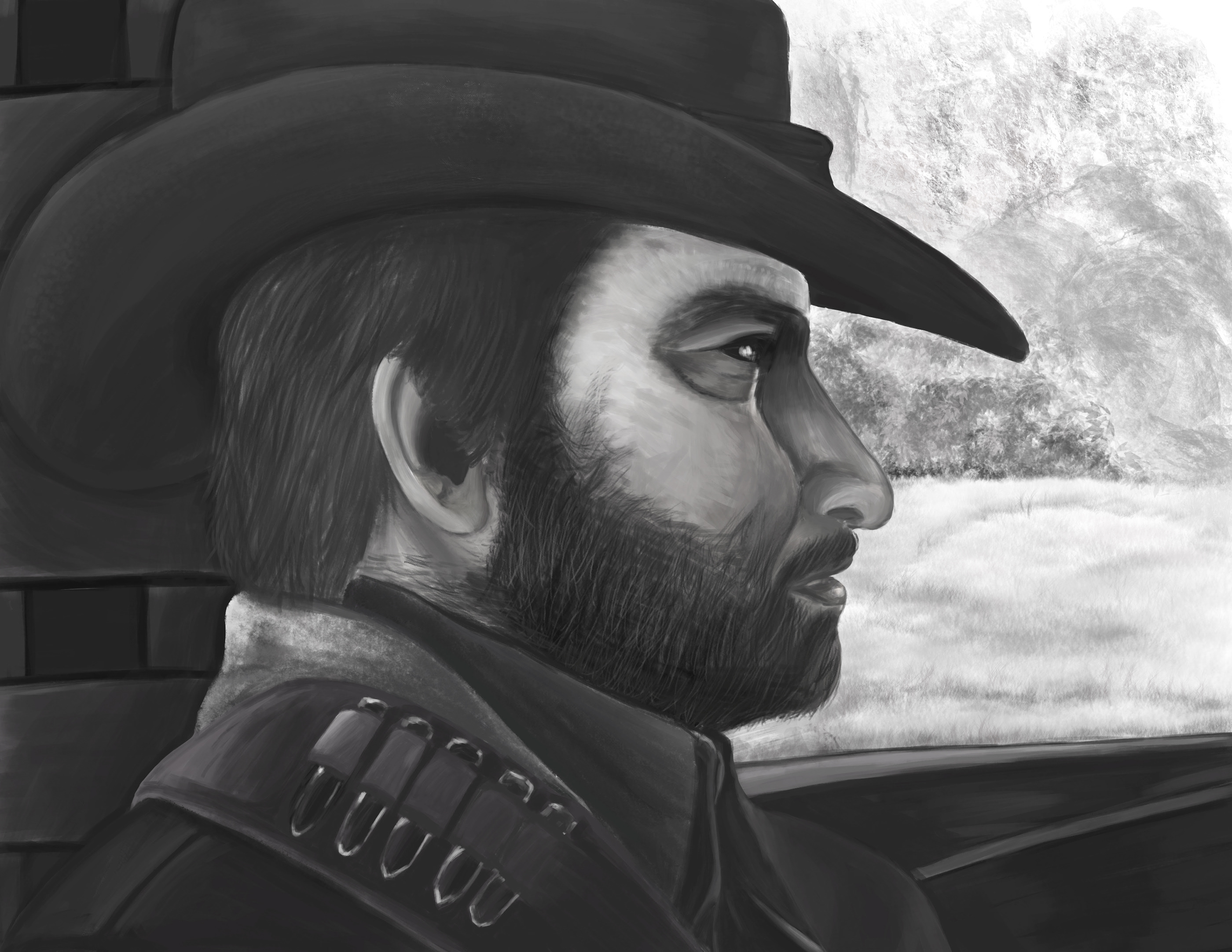 Hi there, this is my fanart for Arthur Morgan in Red Dead Redemption 2