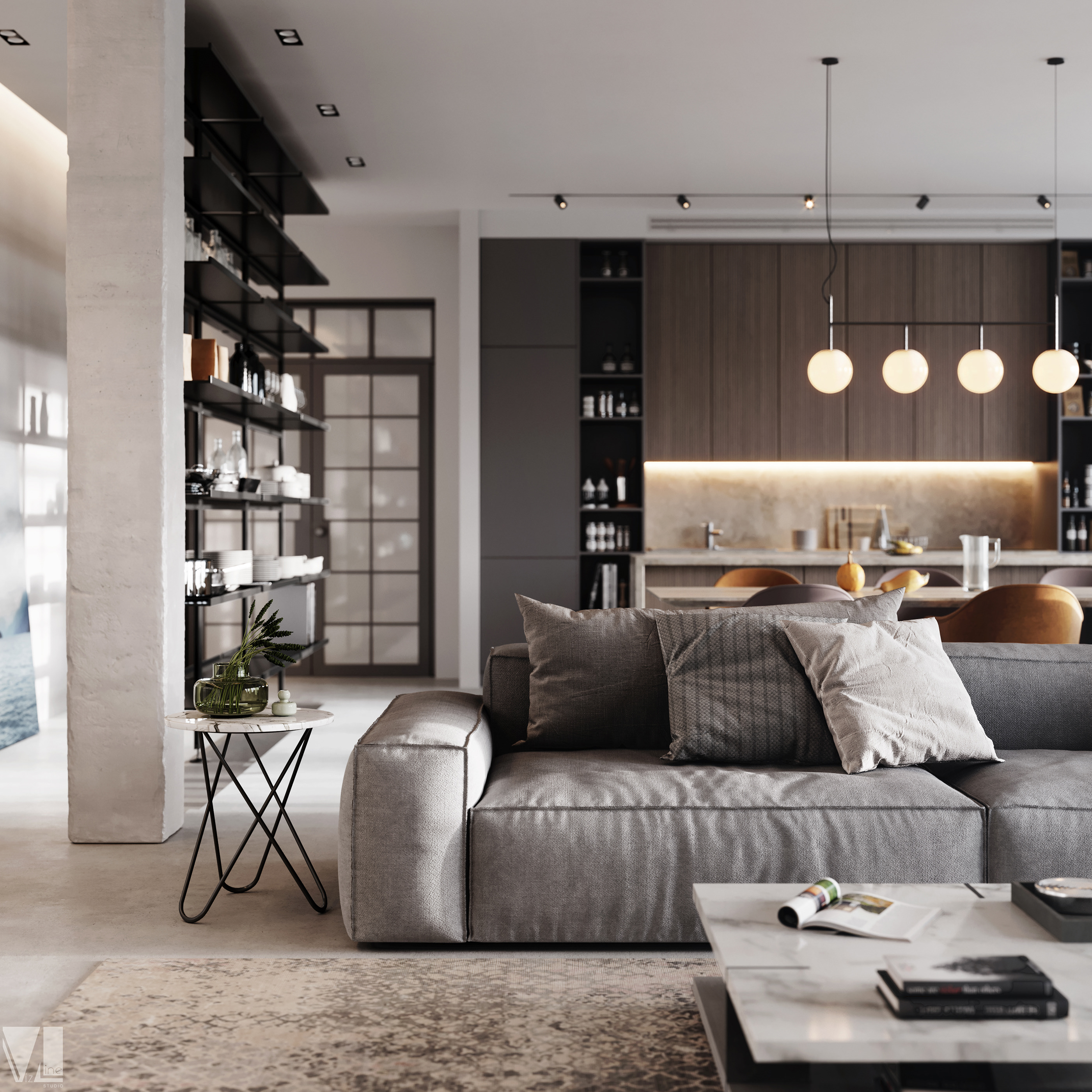 Modern apartment in Berlin on Behance