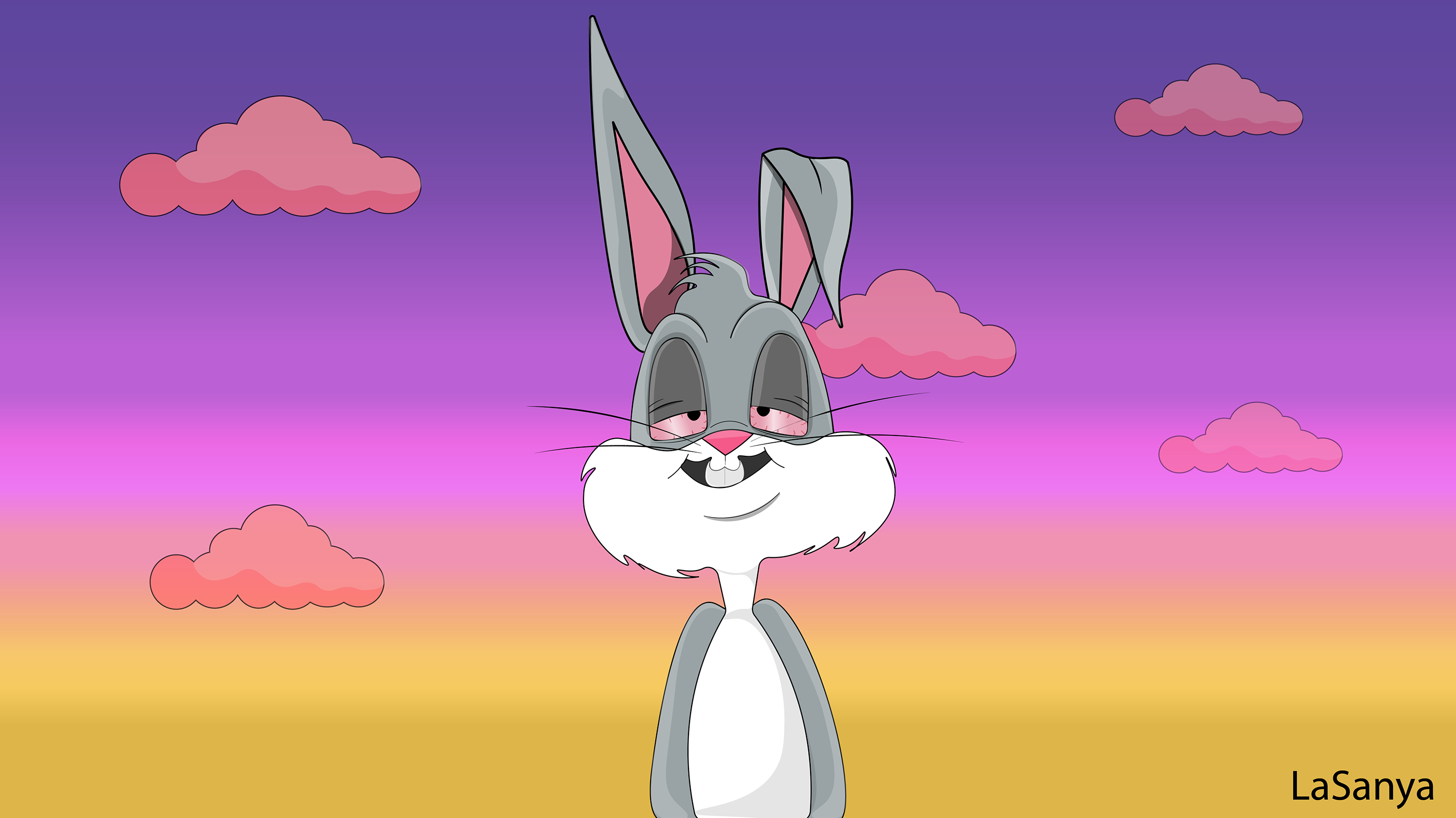 Bugs bunny stoned 🍓 Wasup Doc? - image #3148111 on Favim.com
