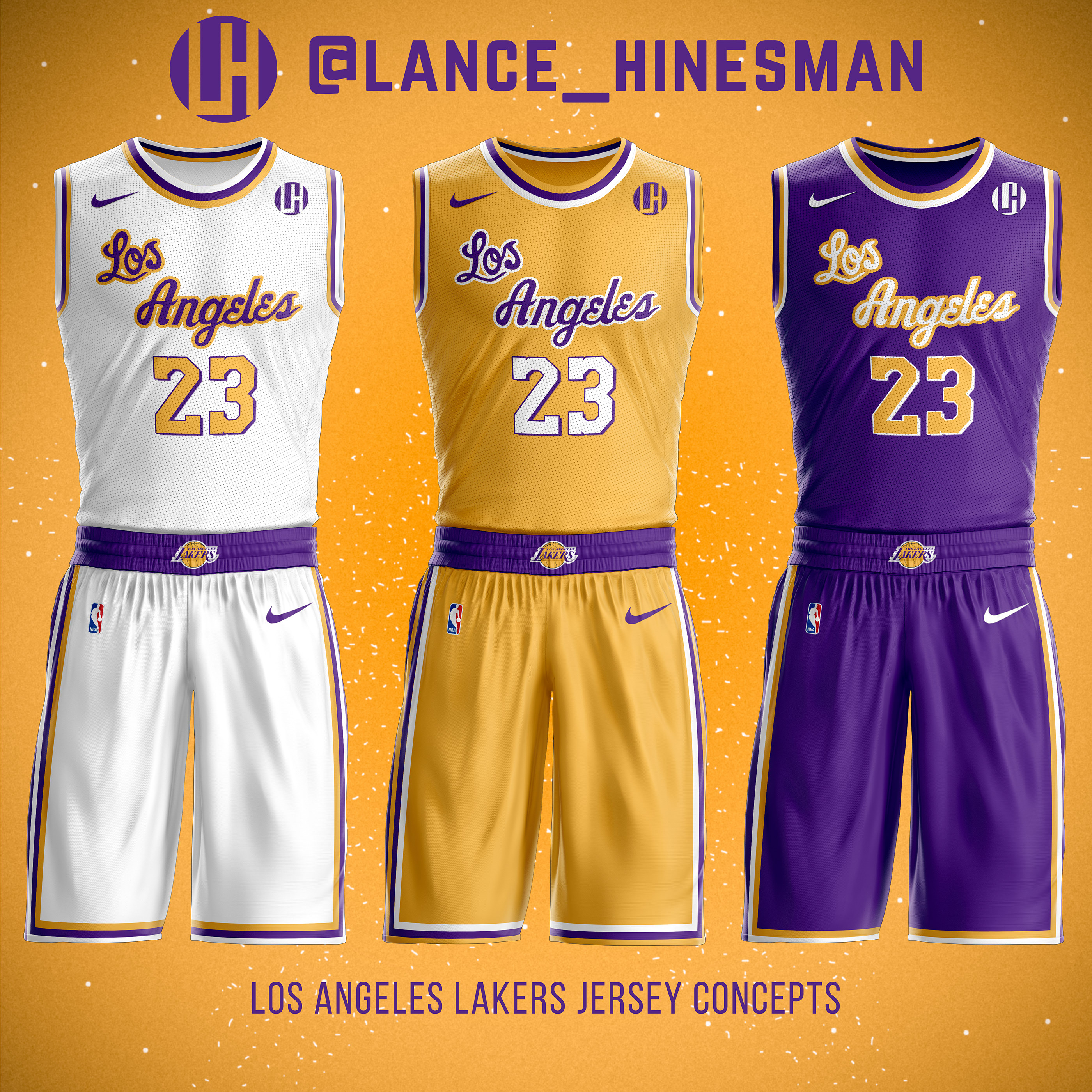 Los Angeles Lakers Jersey Concepts on 