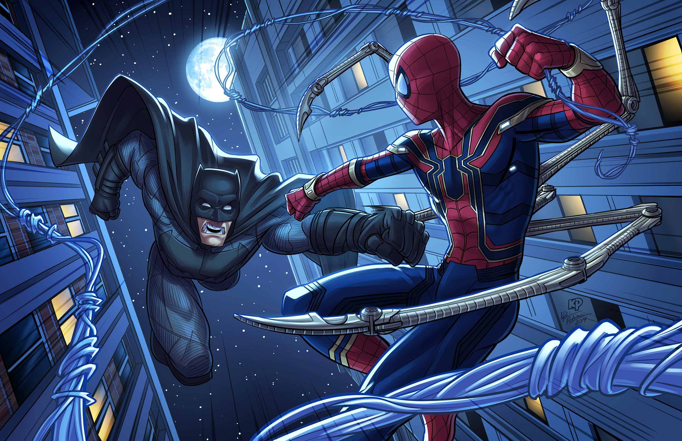 Batman vs spiderman
