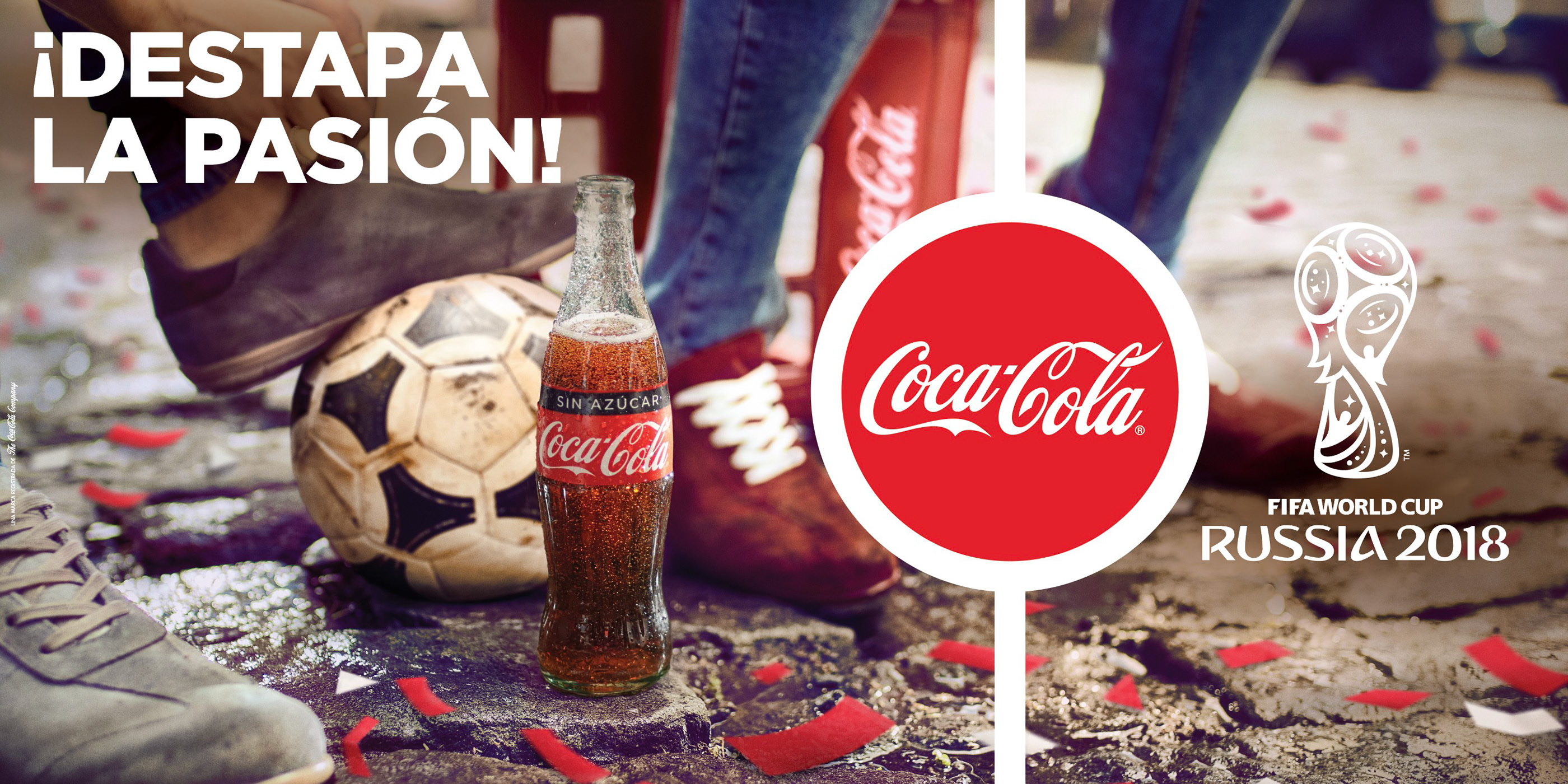 Coca-Cola x FIFA World Cup Russia 2018 web app on Behance