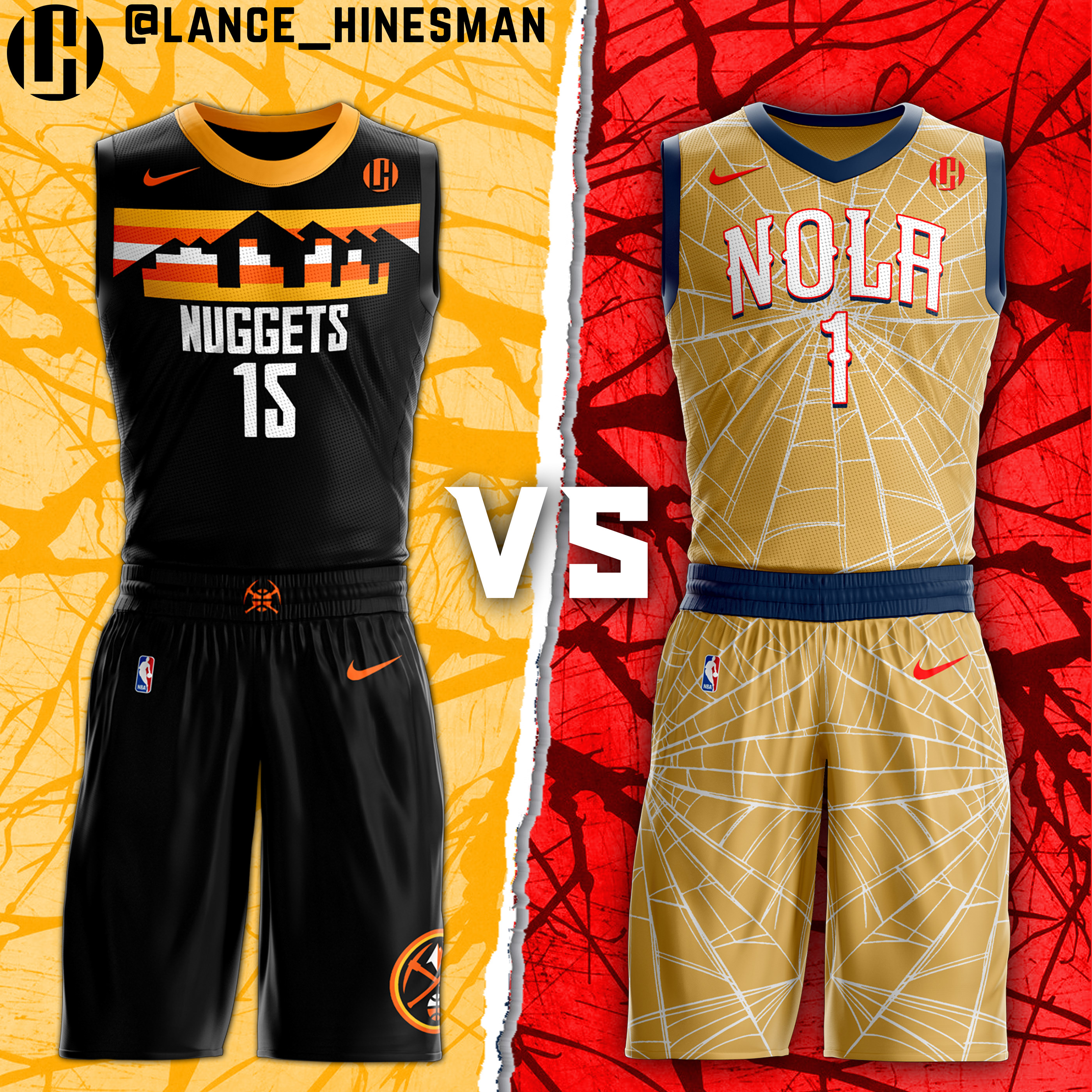 NBA 2019-20 Halloween Jersey Concepts 