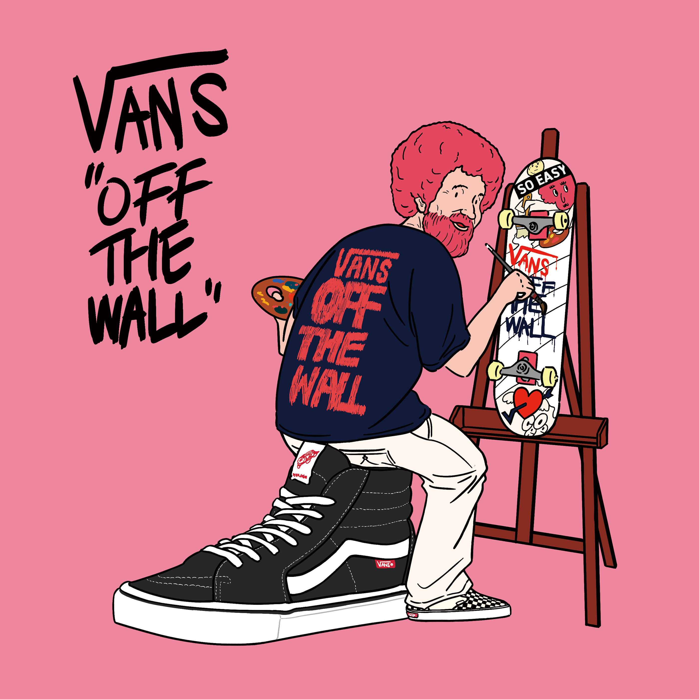 the wall vans