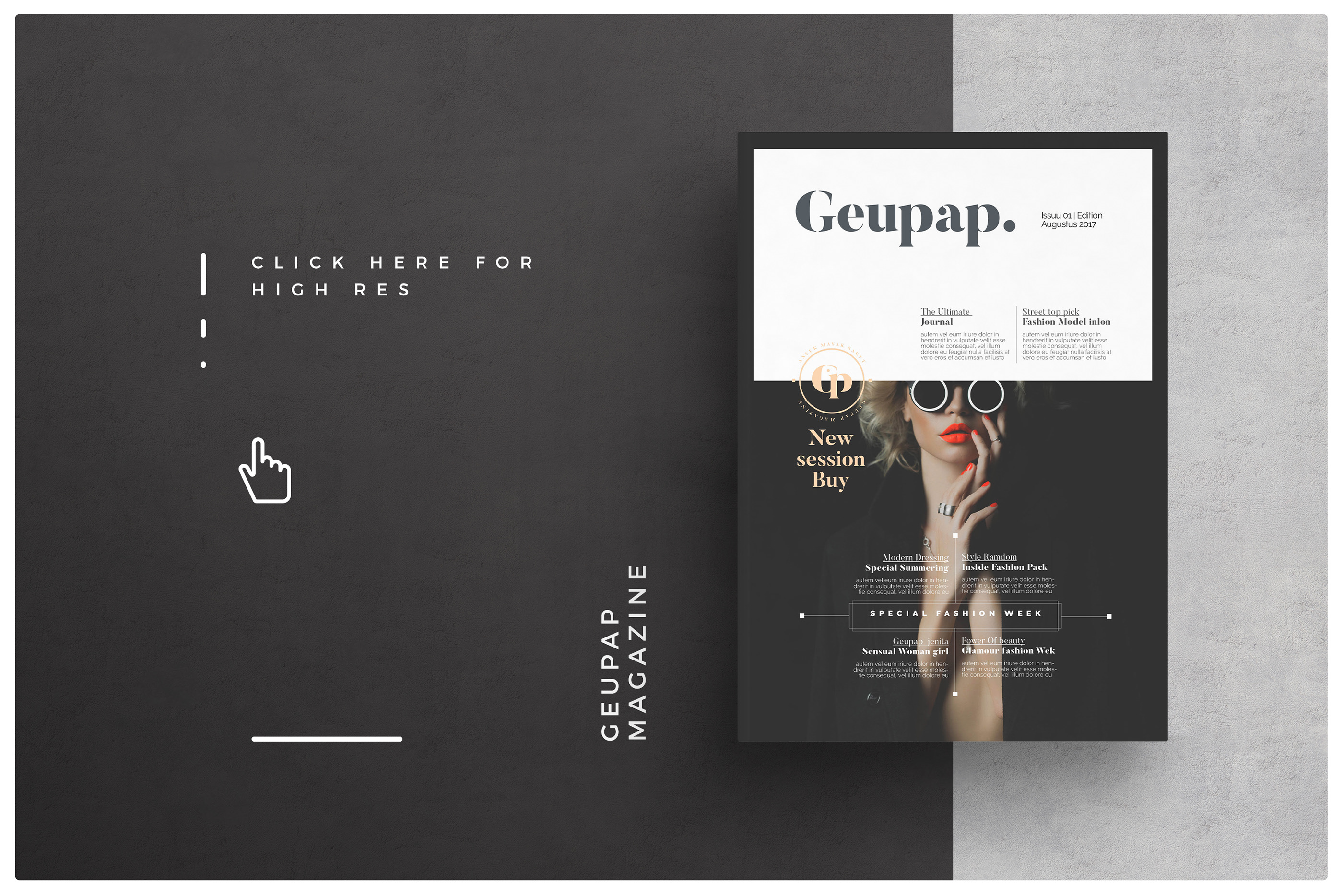 Magazine Layout On Behance