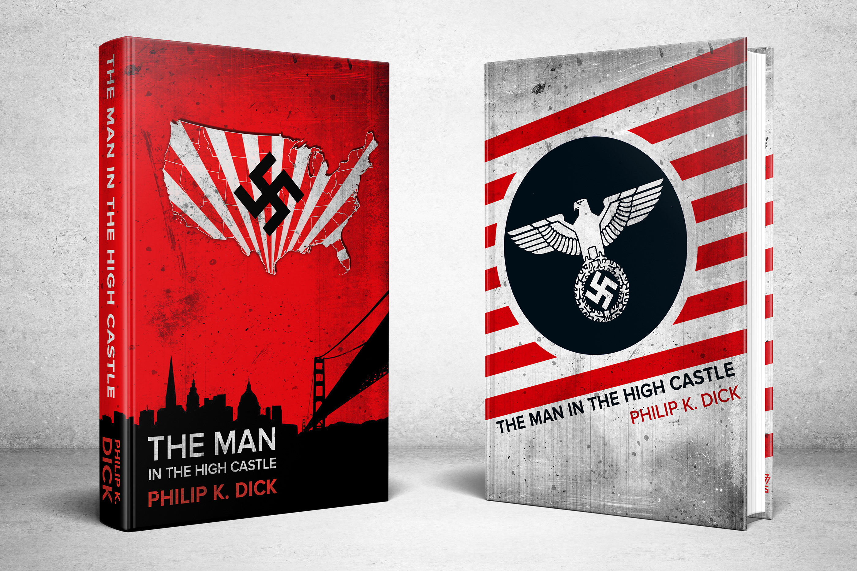 Philip K. Dick: &quot;The Man in the High Castle&quot; book cover on Behance