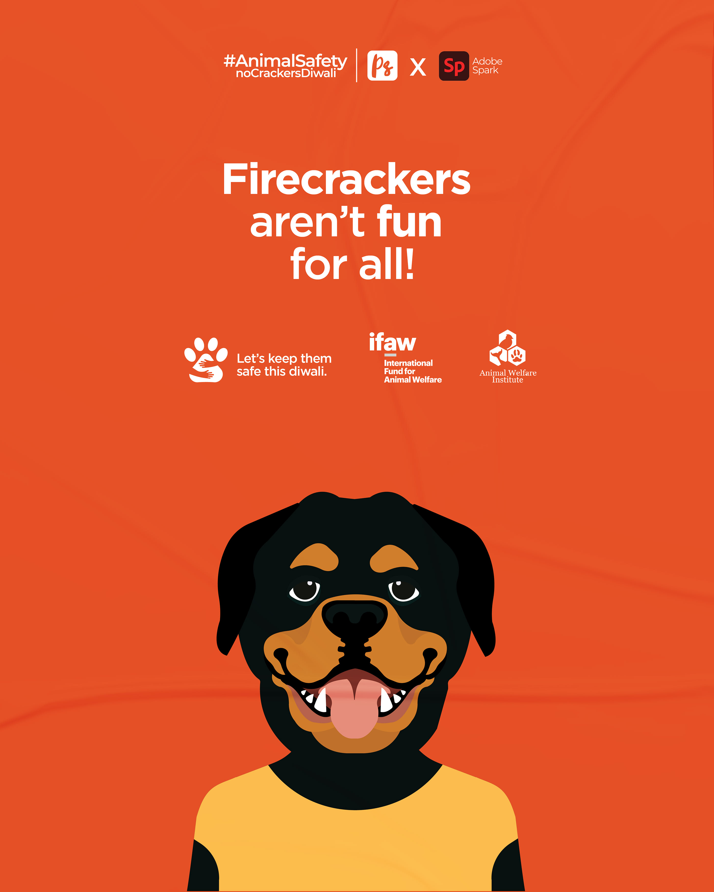 Animal Safety - This Diwali - Campaign Posters on Behance