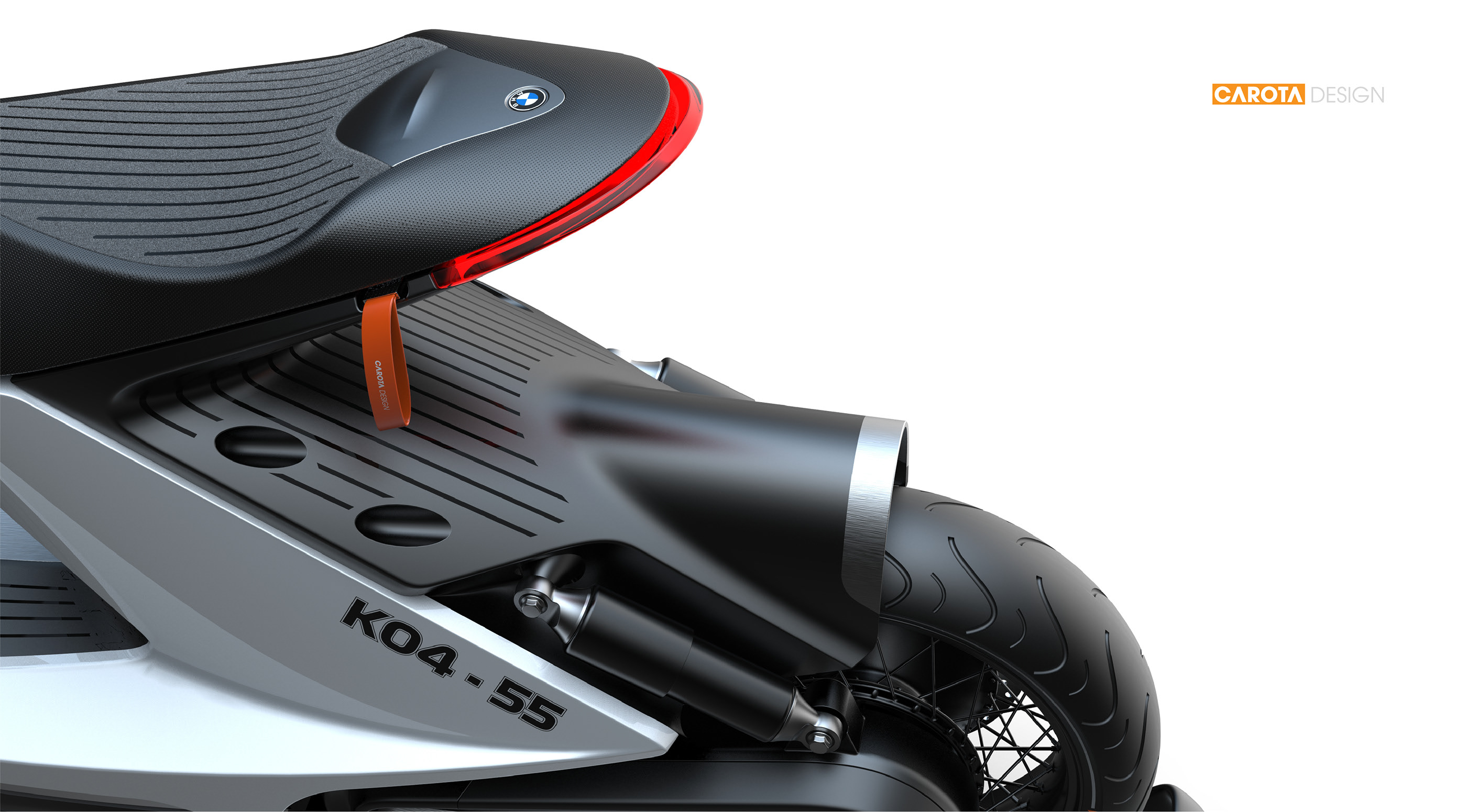 This BMW Z-Shaped Motorrad E-Scooter Concept Brings Clean Energy Rides to this Century
