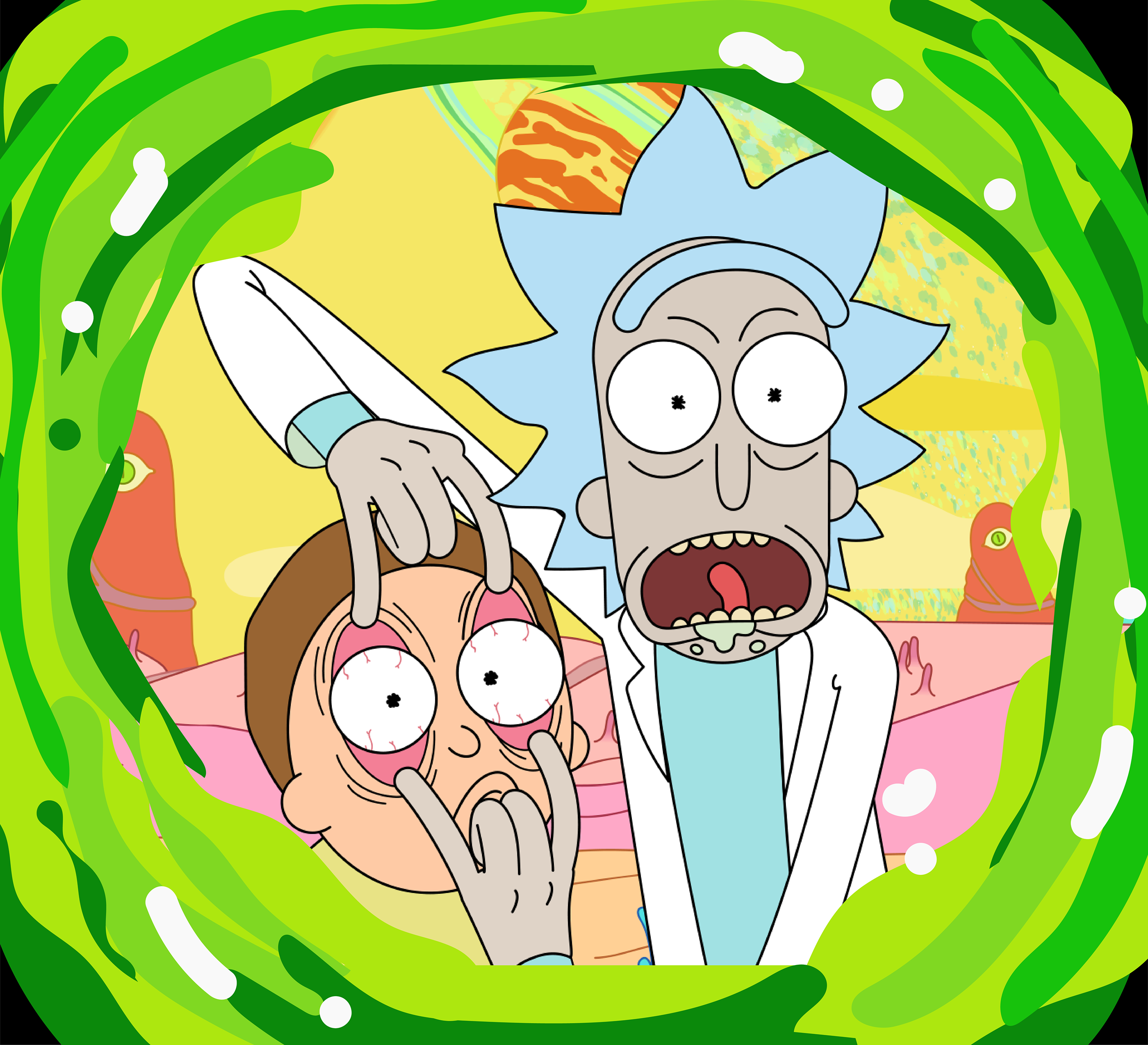 The Multiverse of Rick and Morty.