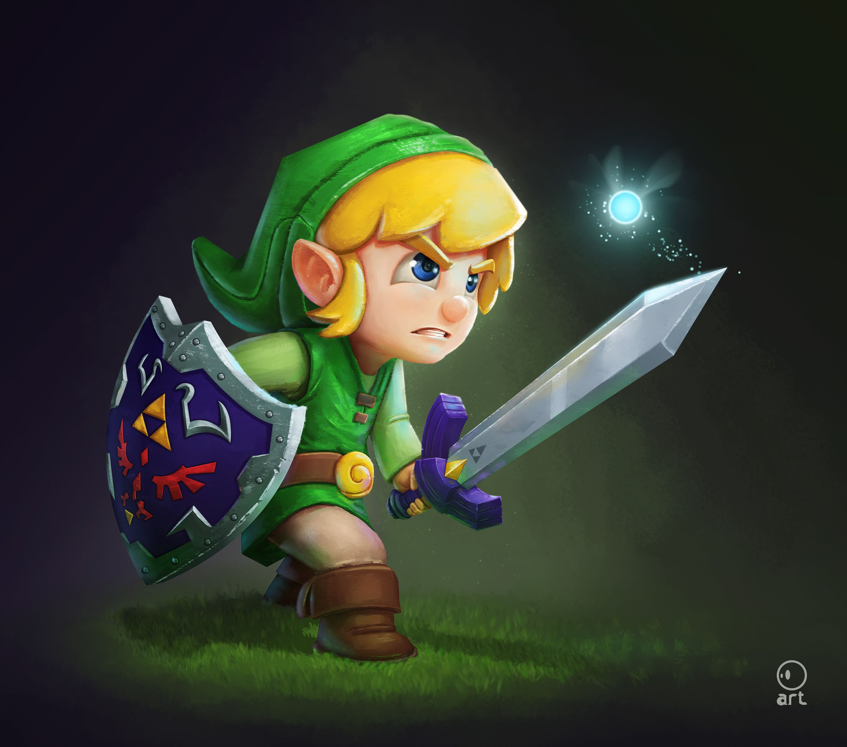 Fan Art Games tut PS photoshop tutorial zelda how to Legend of Zelda Ocarin...