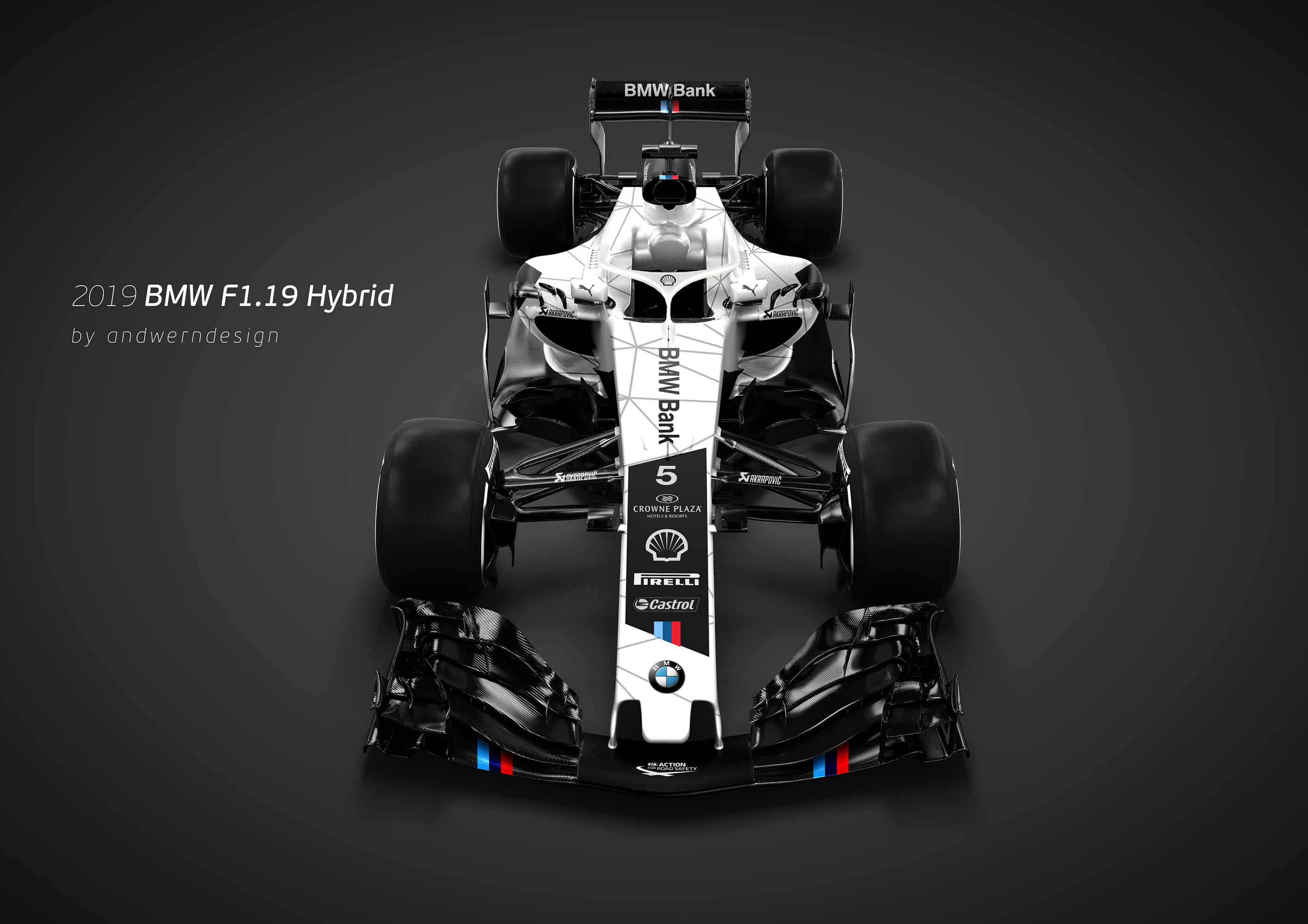 Feasibility vehicle before 2019 BMW F1 Hybrid on Behance
