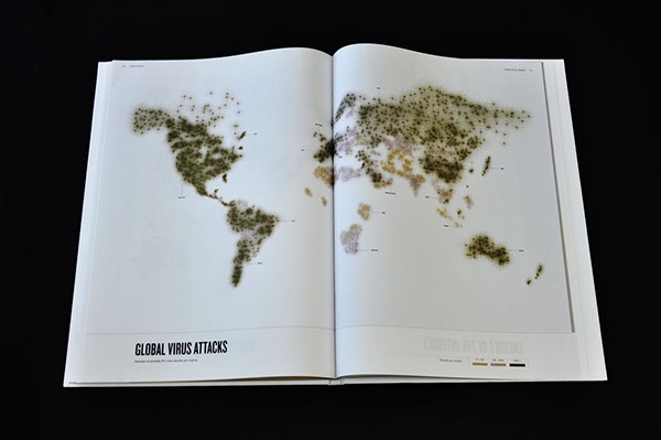 atlas www IP map maps Technology internet Google Trends twitter cyber crimes E COMMERCE world wide web infographics book
