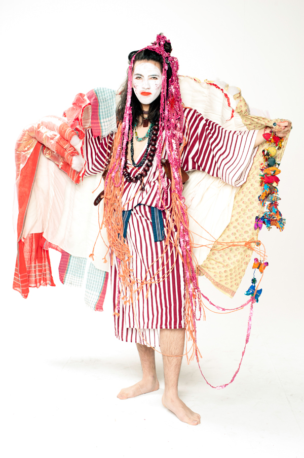 pattern Performance costume fine art sculpture japan India ribbon Theatre art clothes tribe