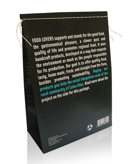 package organic Food  Sustainable packaging design food lovers healthy blackboard black chalk