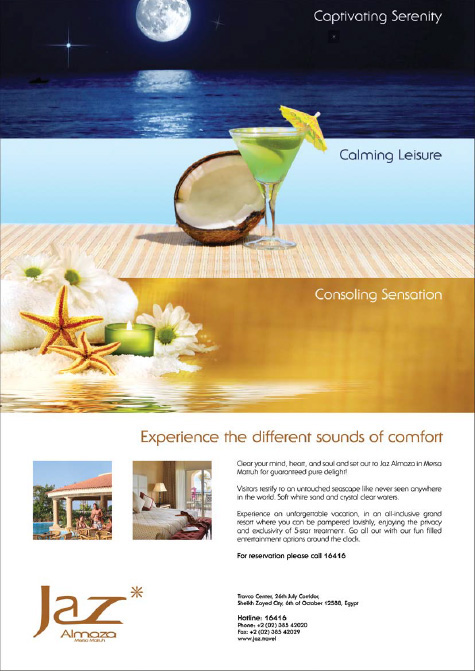 travco Jaz resort Advertising 