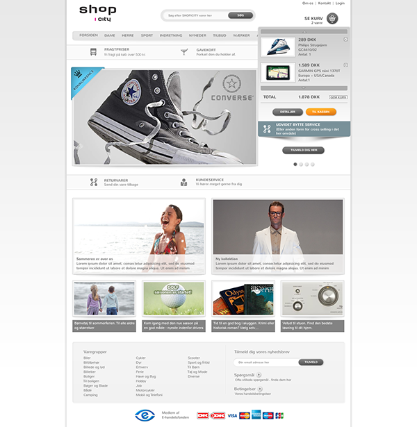E COMMERCE Online shop web shop shopping portal