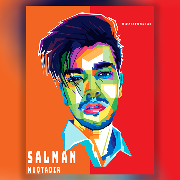 Salman muqtadir wpap art design on Behance