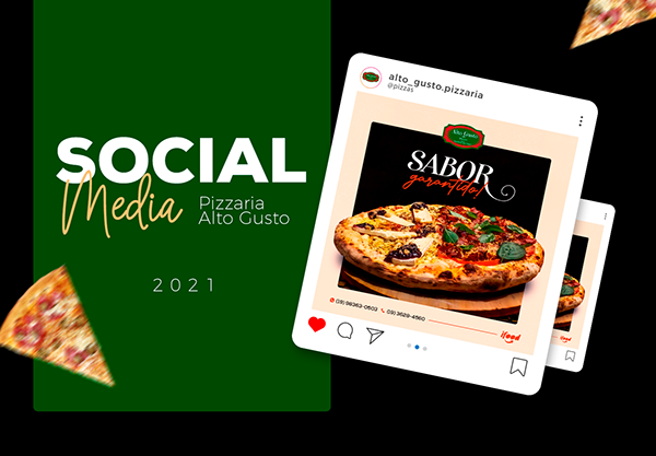 Social Media | Pizzaria Alto Gusto