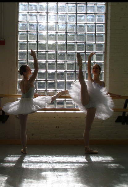 Ballerinas ballet tutu sunlight