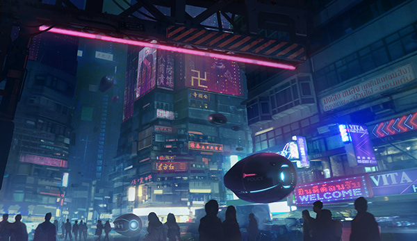 无梦之城 Machines don't dream  Anime scenery wallpaper, Cyberpunk city,  Aesthetic backgrounds