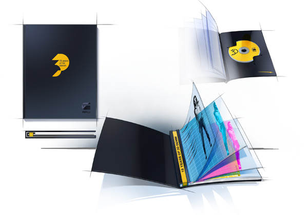 design concept digital online offline pop pos corporate identity art direction interaction packaging. press kit