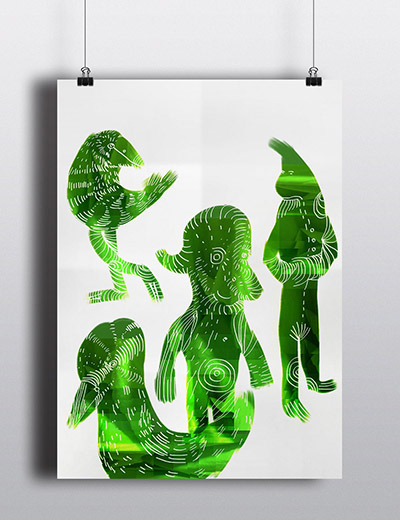 ilustration art forest mythology monsters gentle-monsters Character