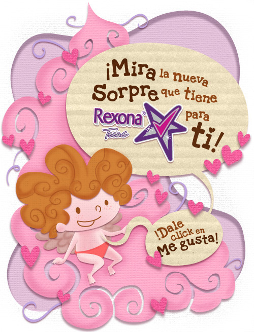 rexona teens RXTeens Valentine's Day valentine