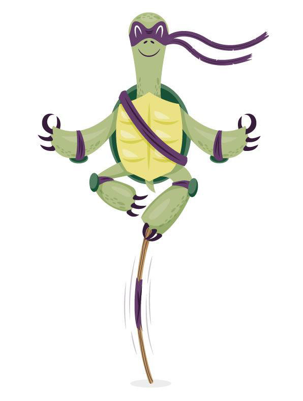 Turtles  ninja mutant teenage Donatello TMNT fanart Character