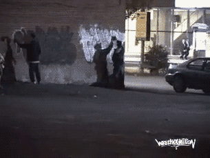graff tag Handstyle hand style smoke weed gif gifs animated Booty Montreal b&w hip-hop rap urbain