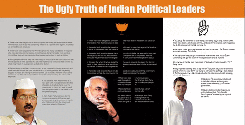 installation ugly truth Narendra Modi arvind kejriwal Rahul gandhi BJP congress aap politics politician Elections